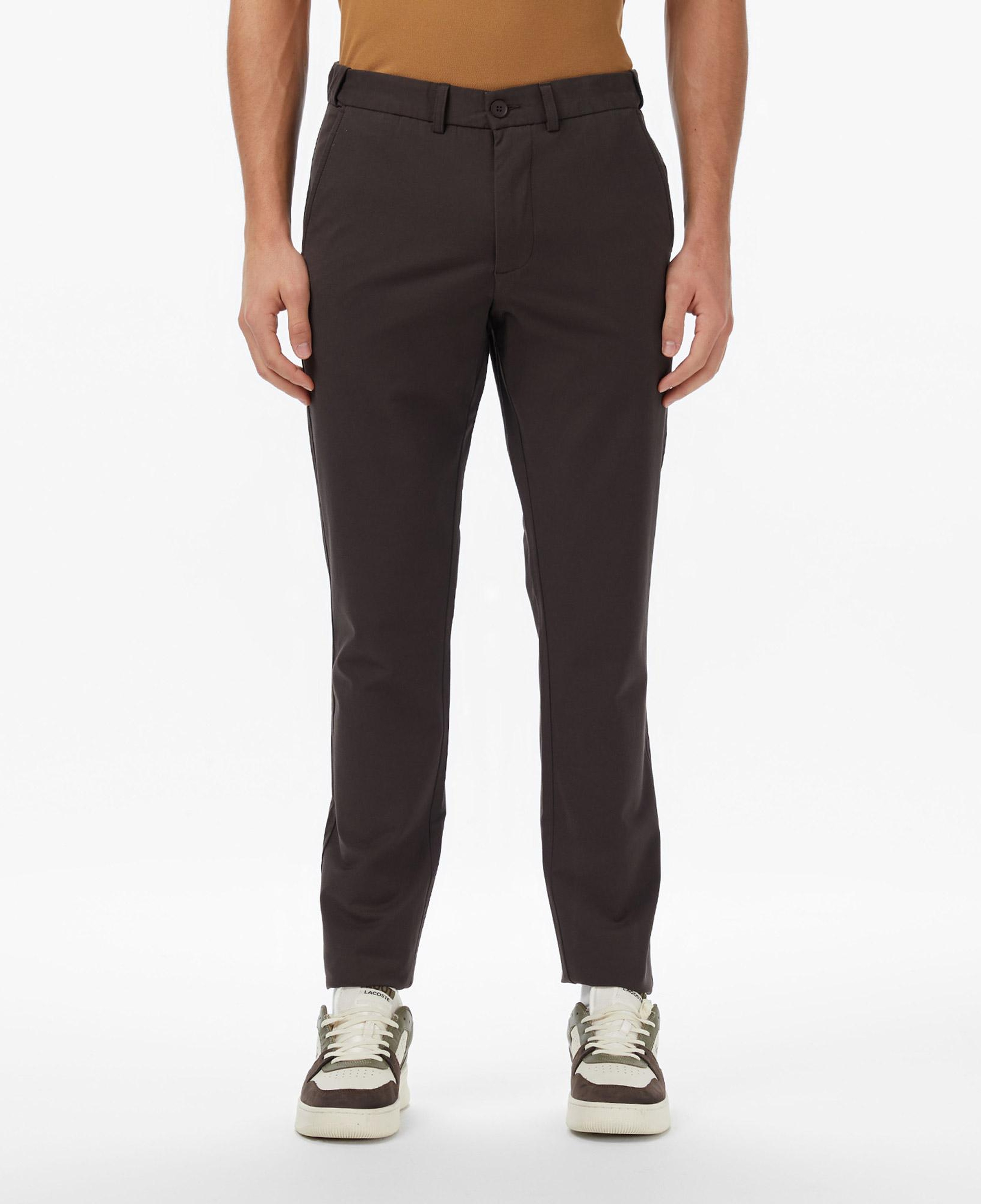 Erkek Slim Fit Kahverengi Pantolon