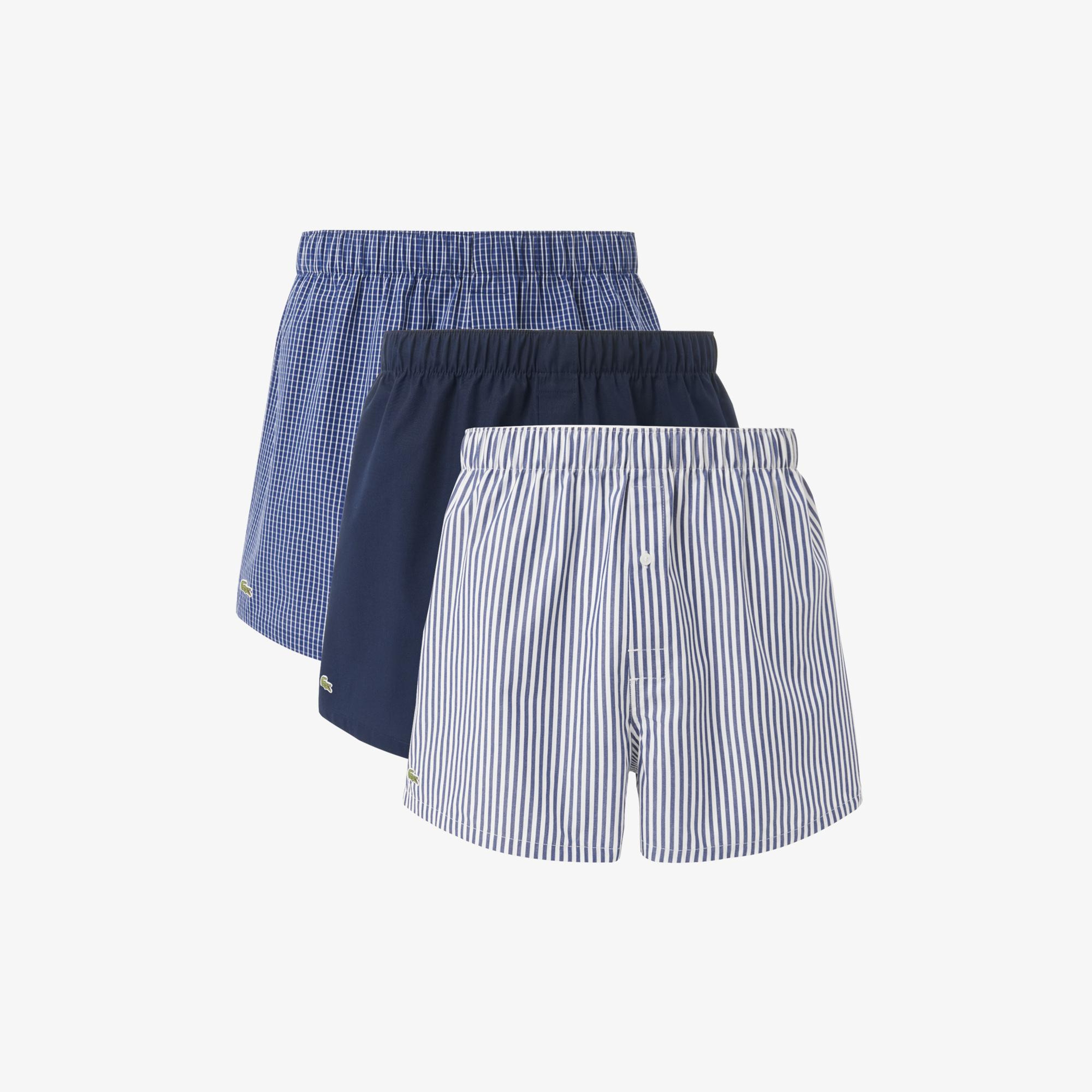 Erkek Renkli 3'lü Boxer