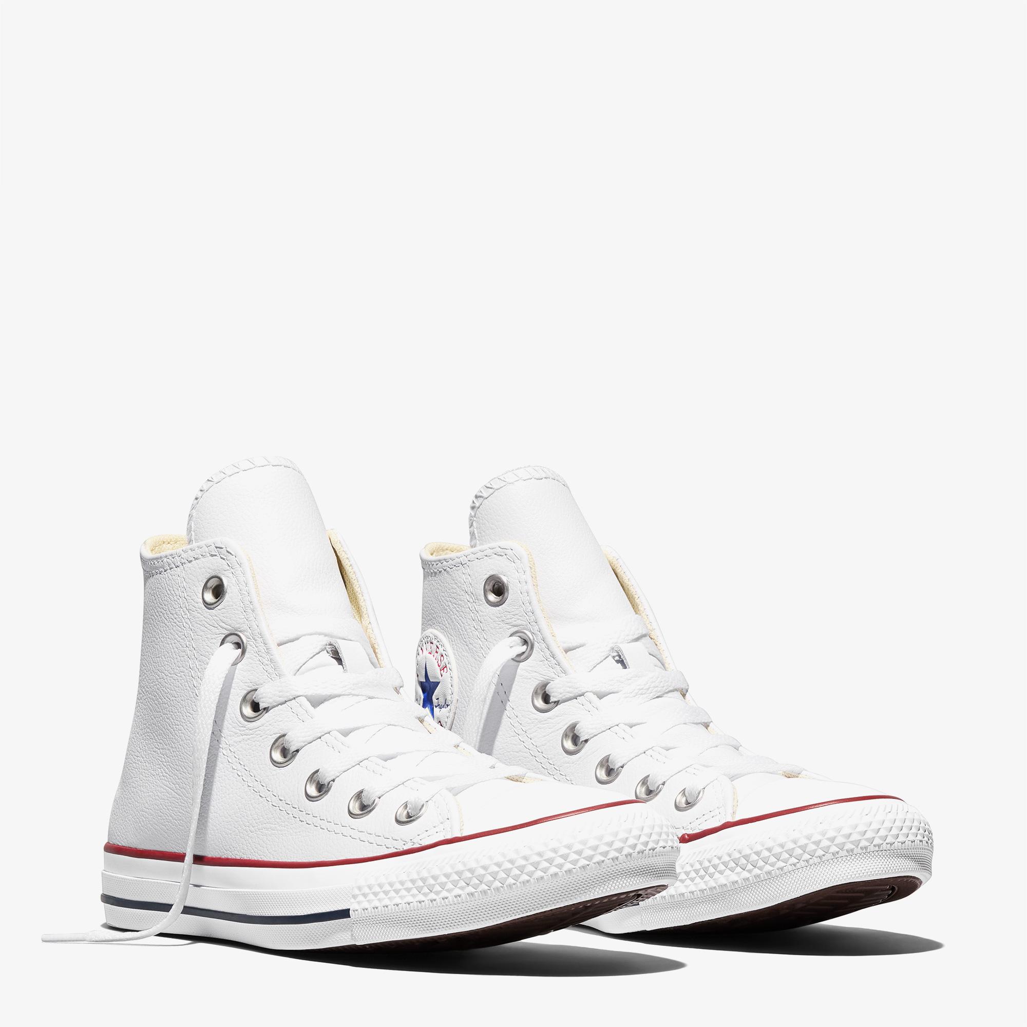 Converse Chuck Taylor All Star Unisex Beyaz Deri Sneaker