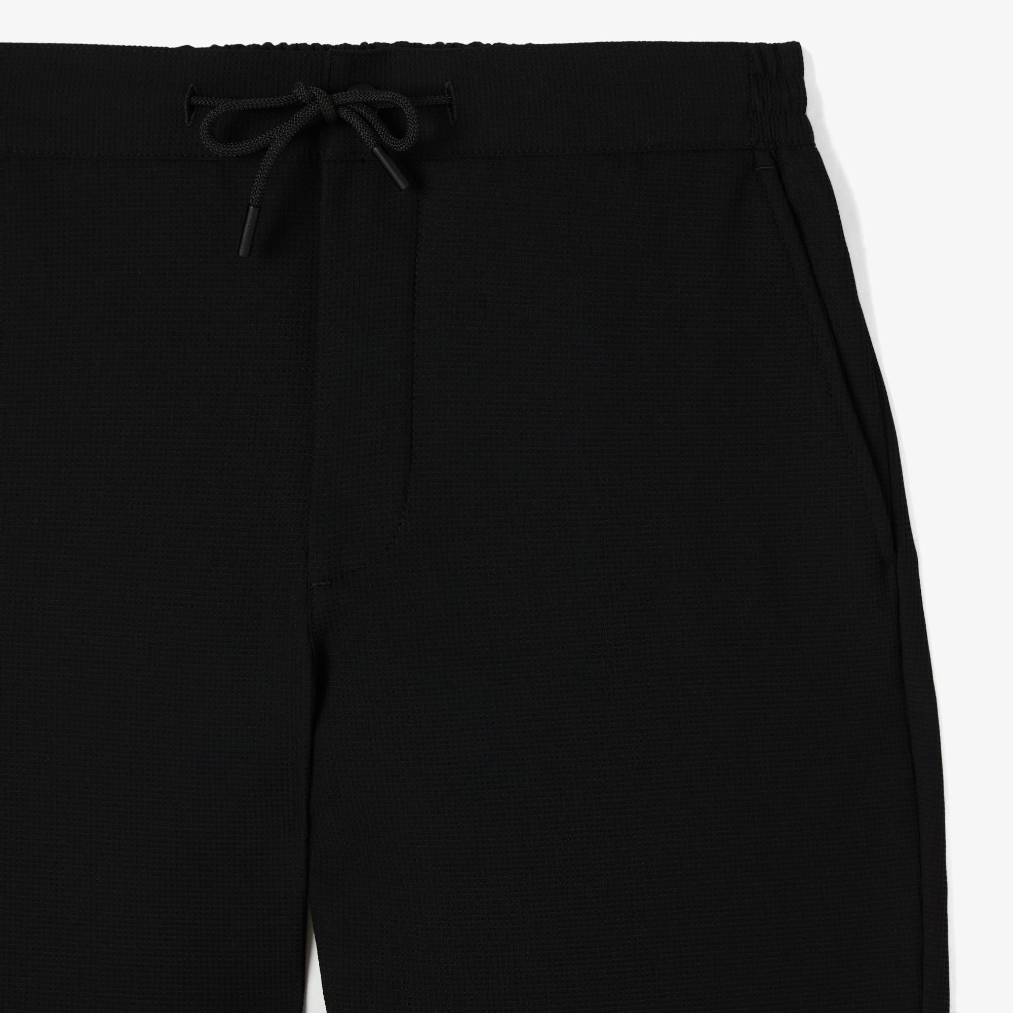 Erkek Tapered Fit Siyah Pantolon