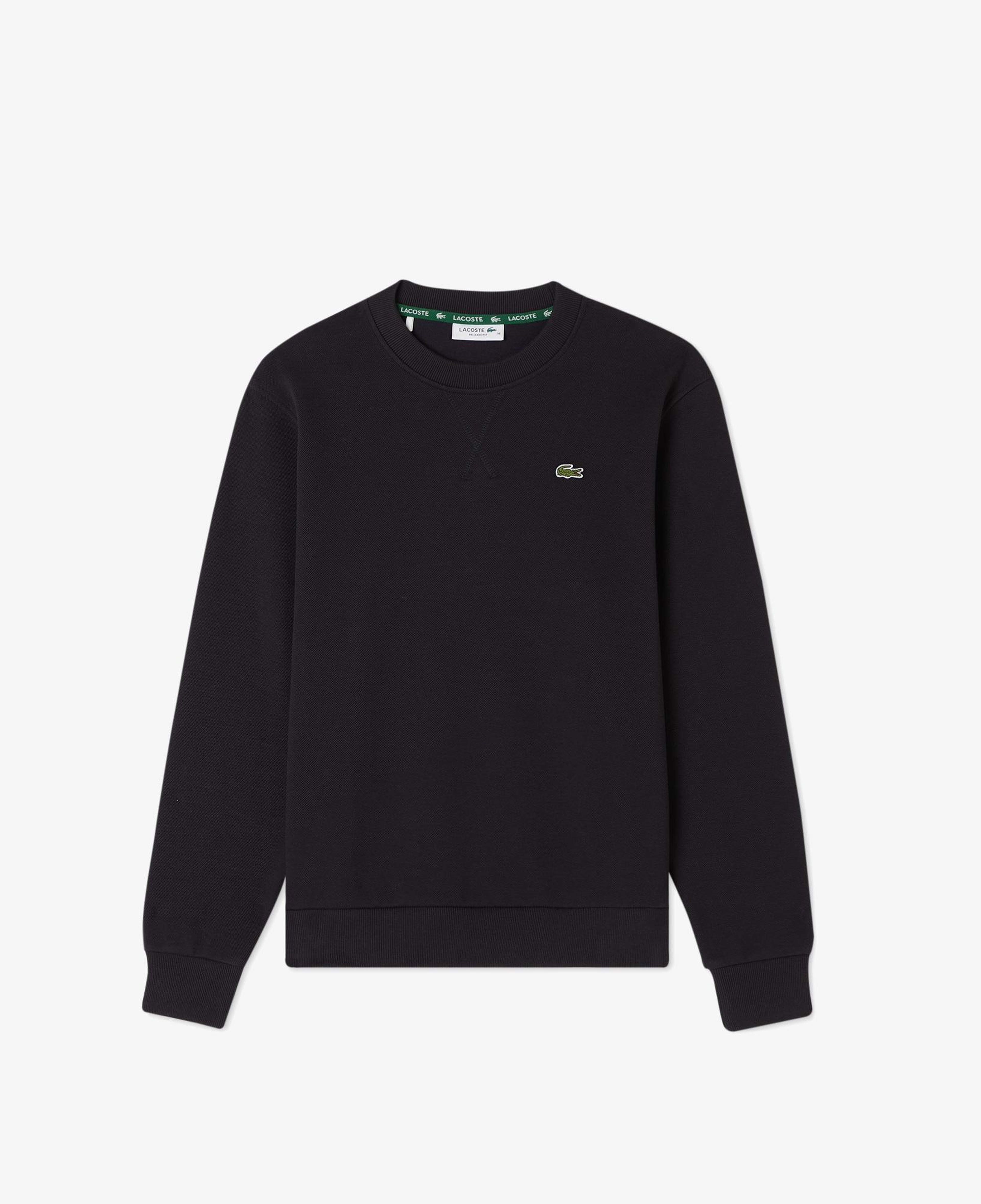 Kadın Relaxed Fit Bisiklet Yaka Lacivert Sweatshirt