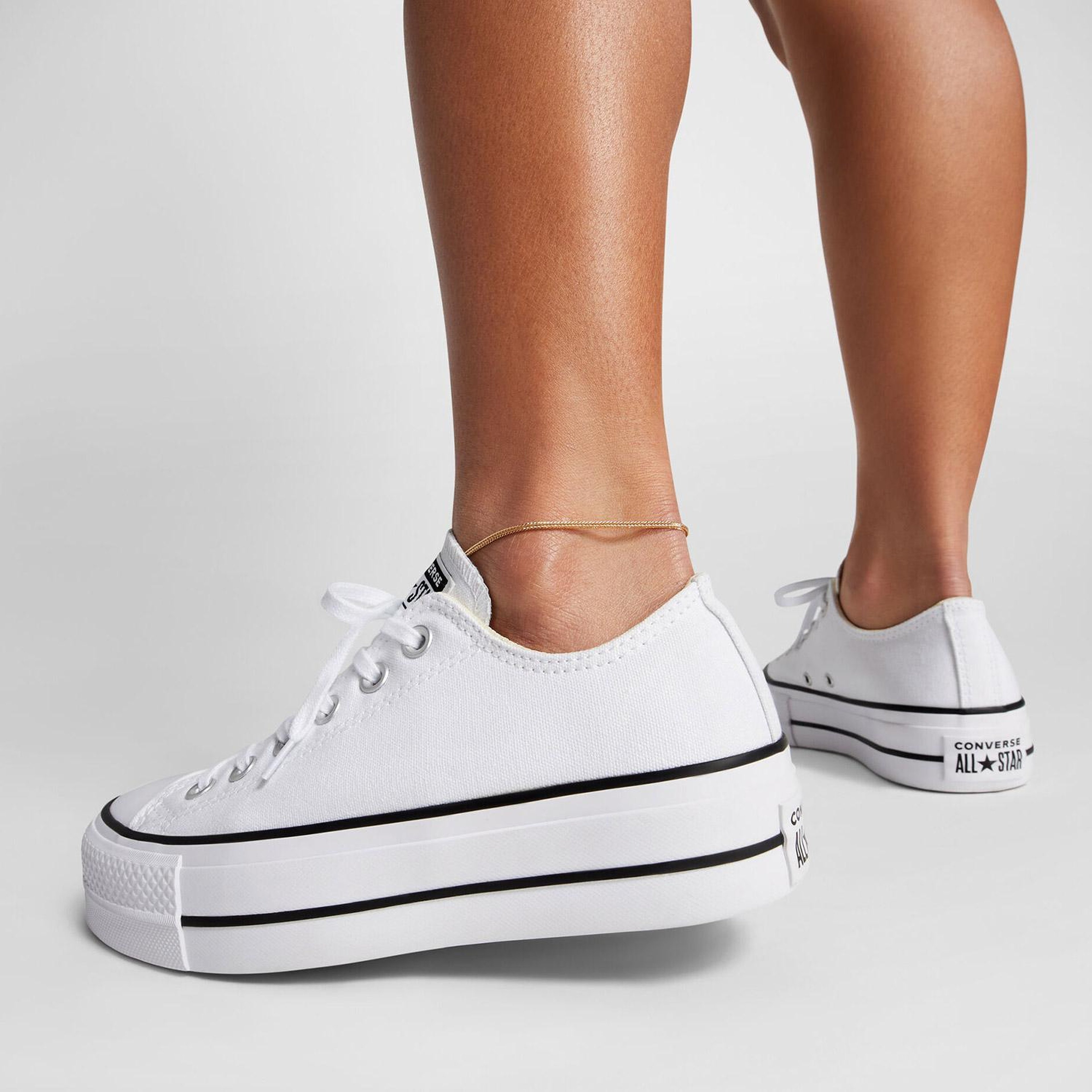 Converse Chuck Taylor All Star Lift Unisex Beyaz Platform Sneaker