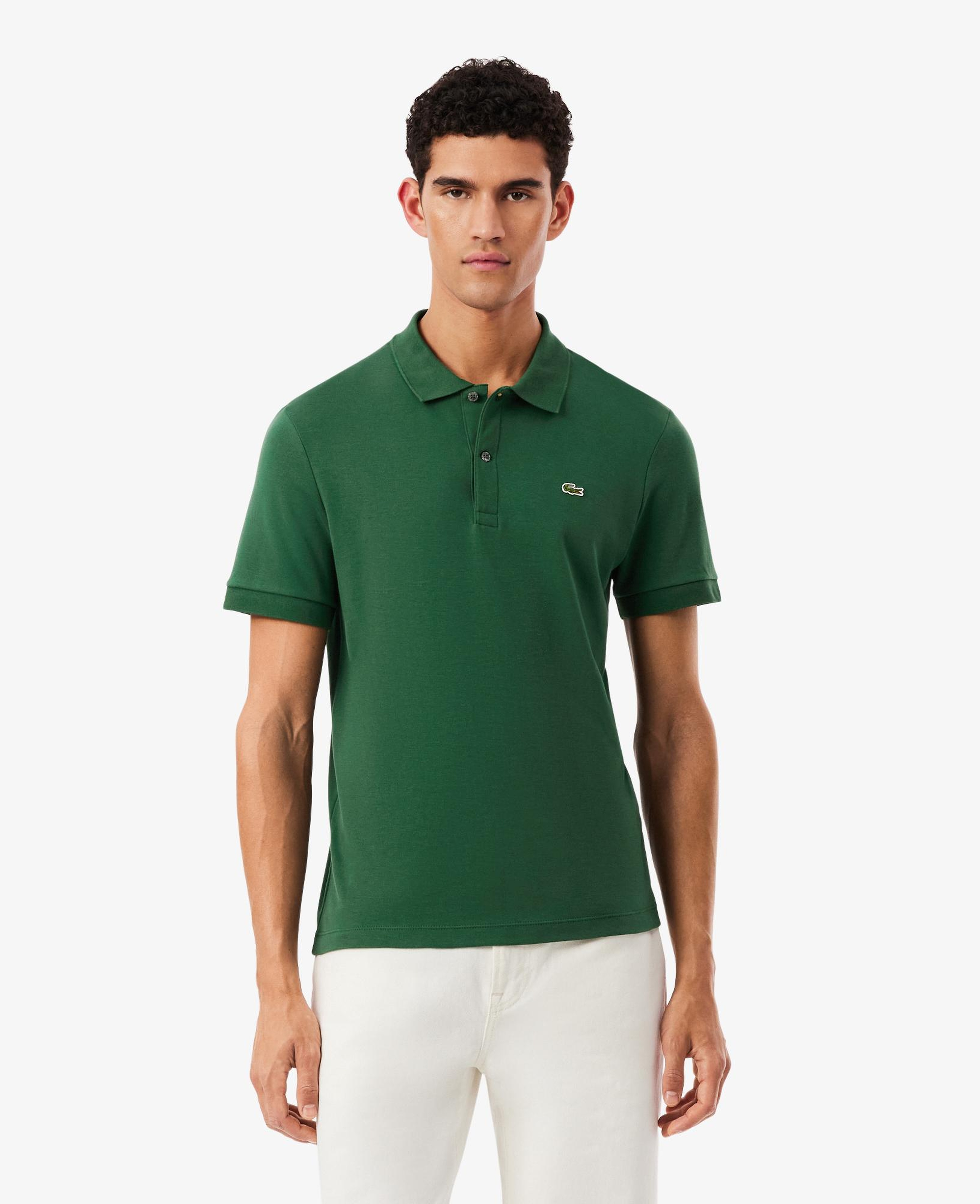 Erkek Regular Fit Yeşil Polo