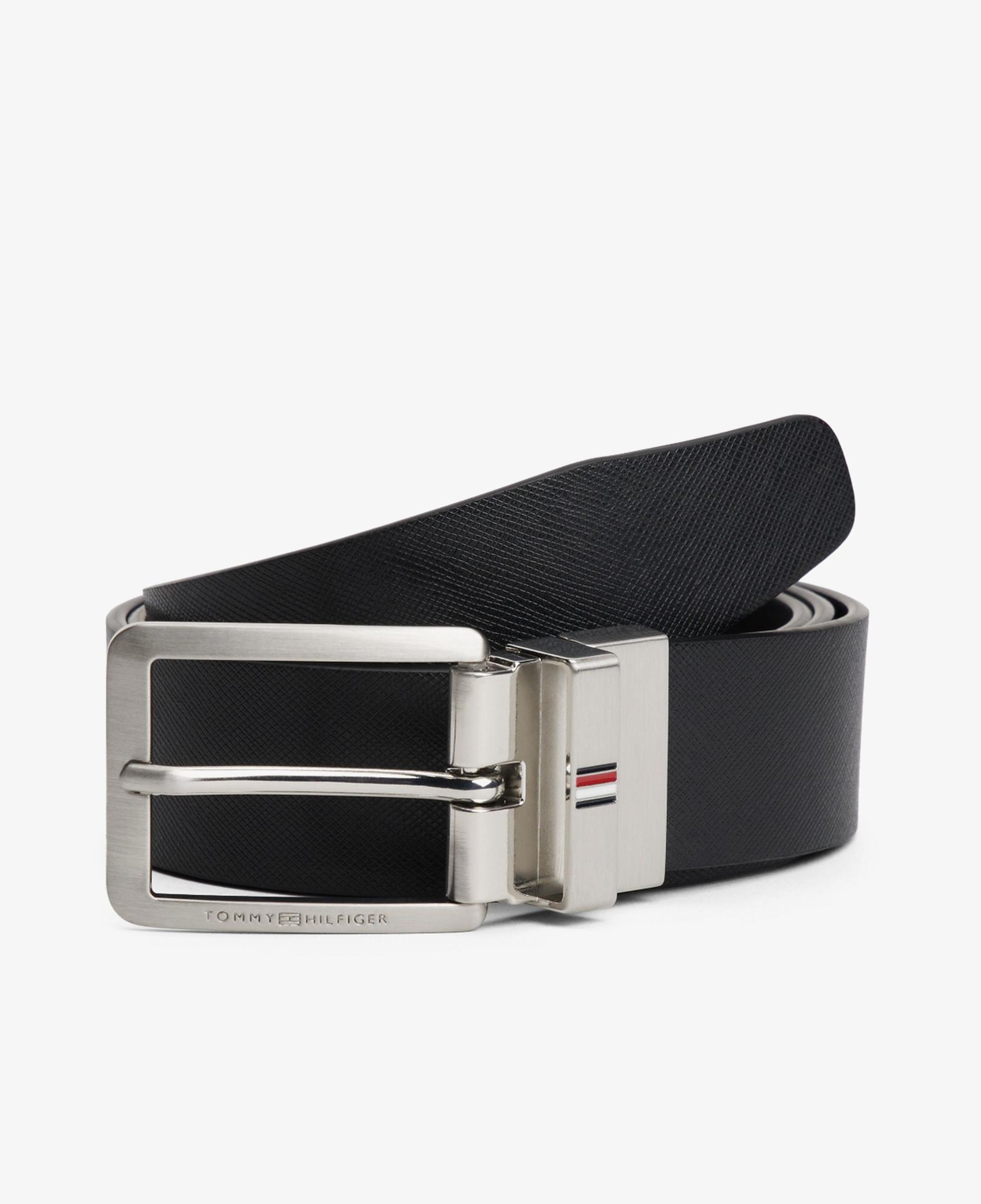 Tommy Hilfiger Business Erkek Siyah Kemer