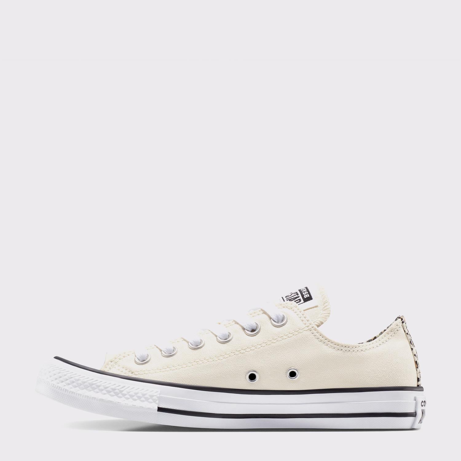Converse Chuck Taylor All Star Leopard Unisex Krem Sneaker