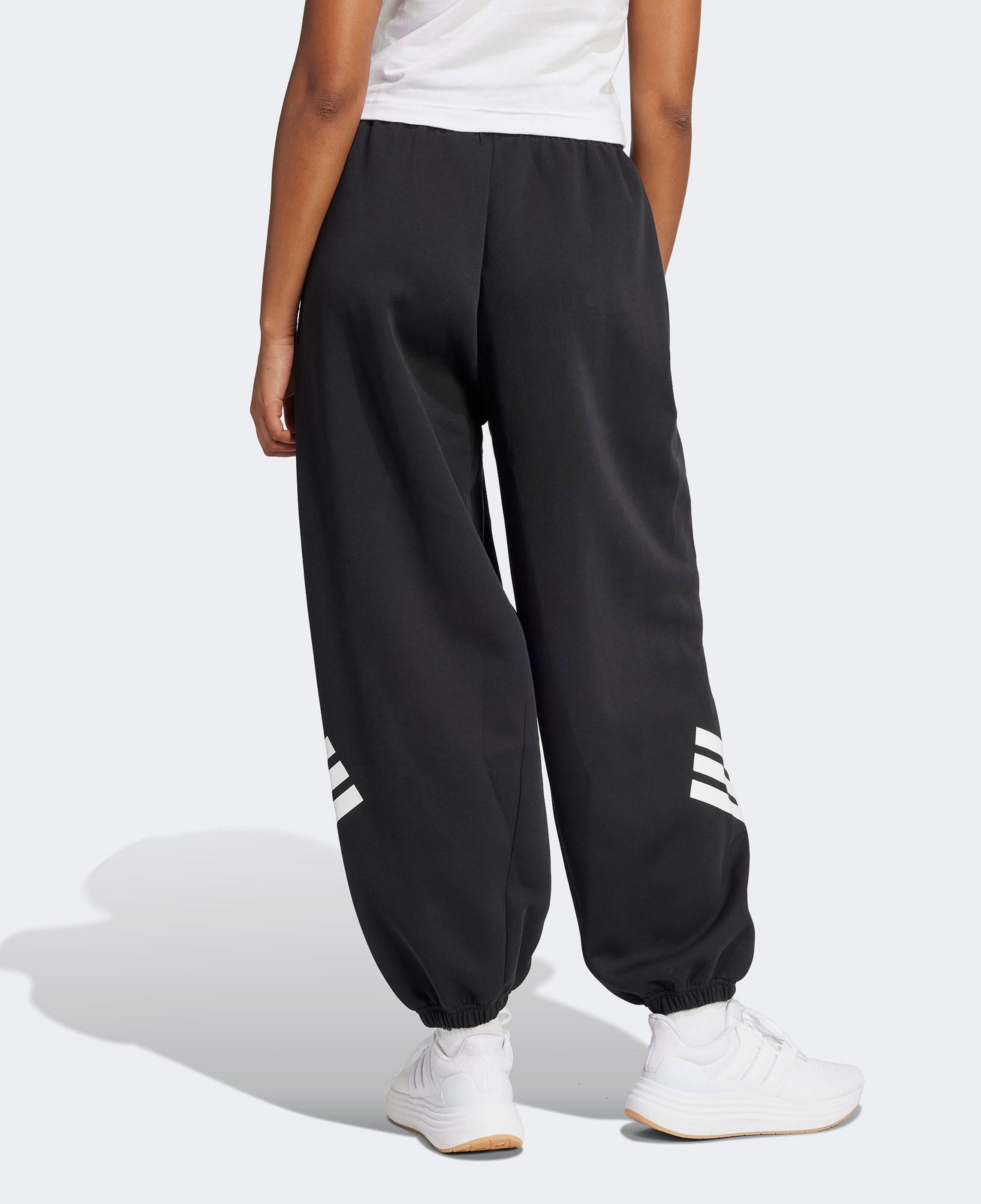 adidas Future Icons 3 Stripes Paraşüt Kadın Siyah Eşofman Altı