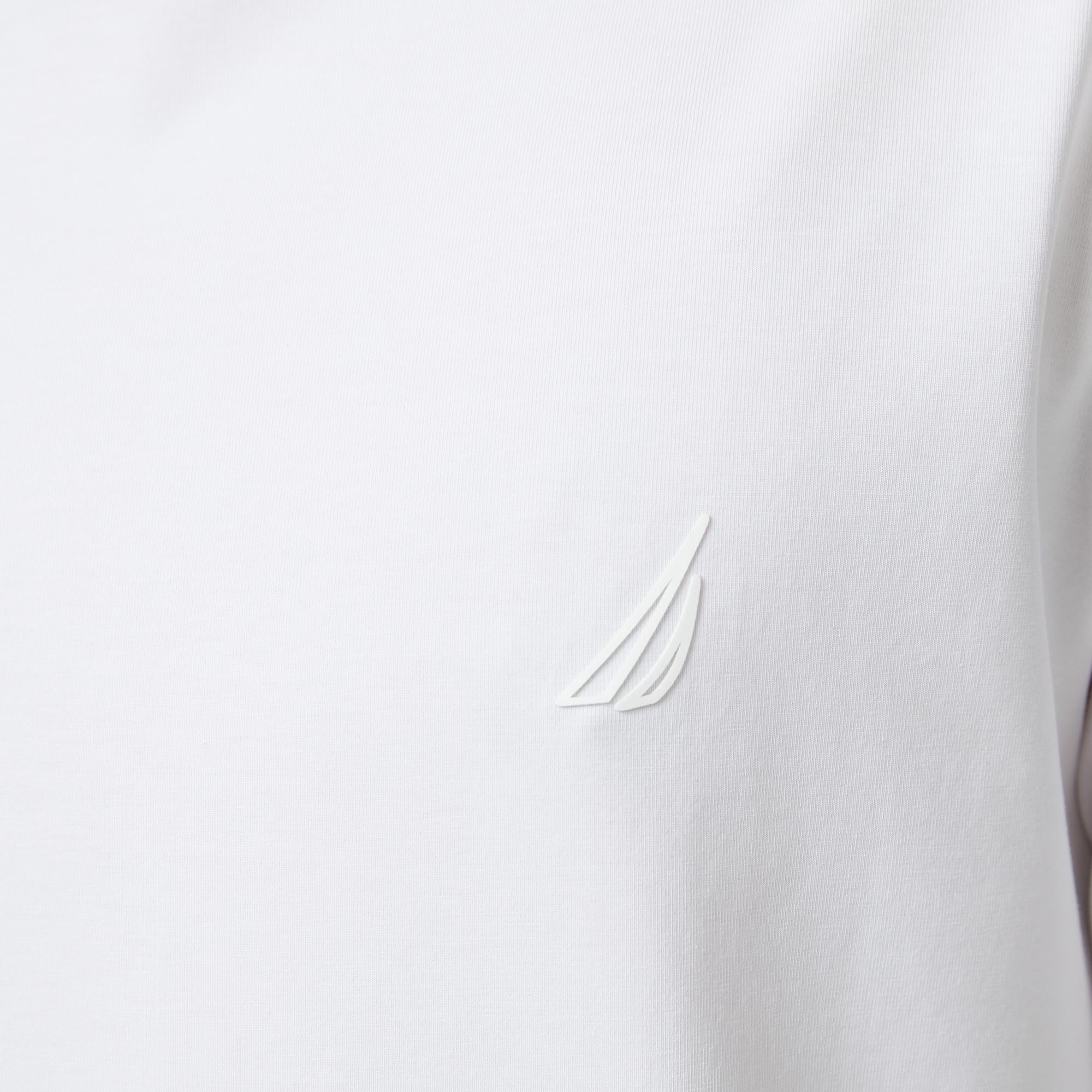 Nautica Erkek Beyaz Regular Fit T-Shirt