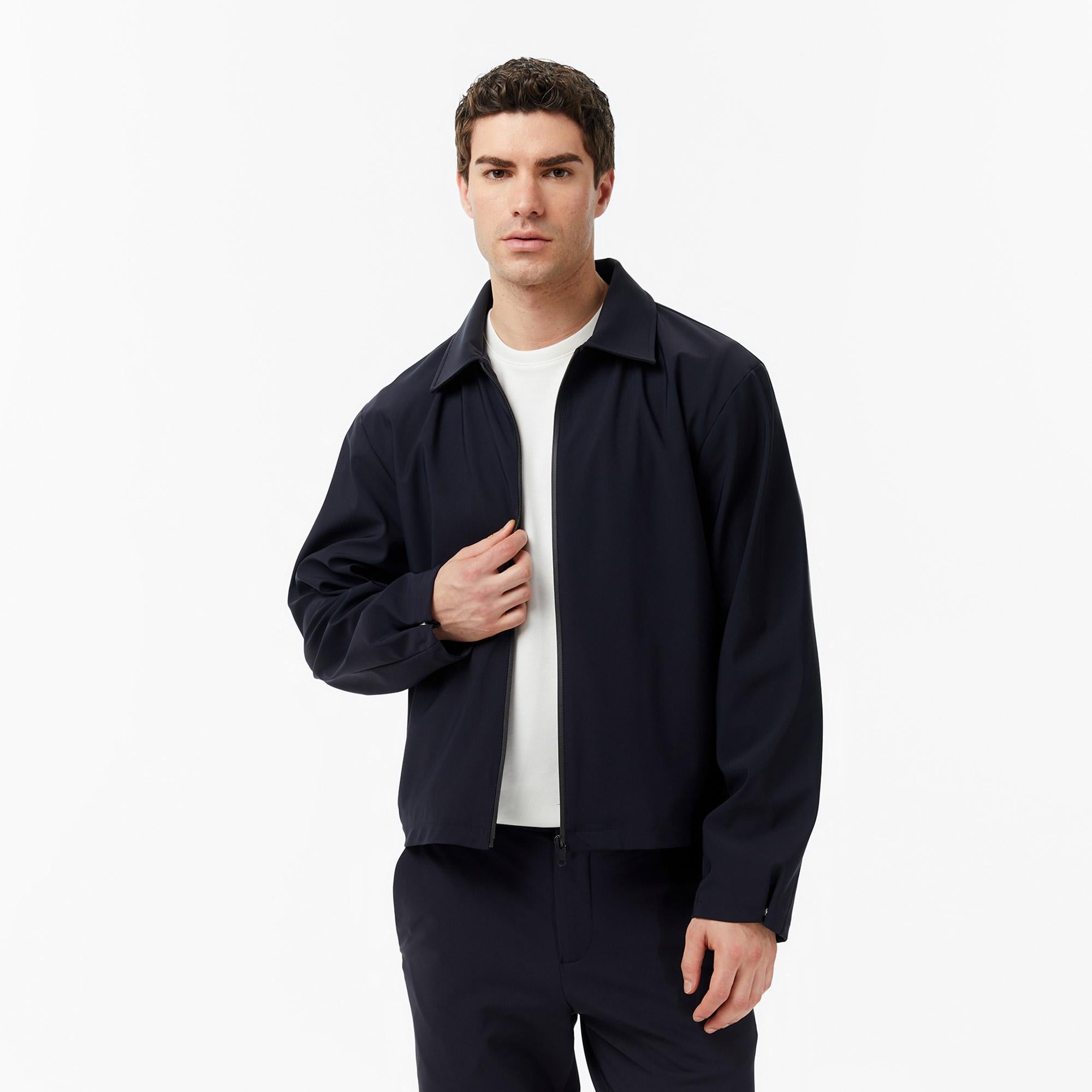 Nautica Erkek Lacivert Regular Fit Su Geçirmez Ceket