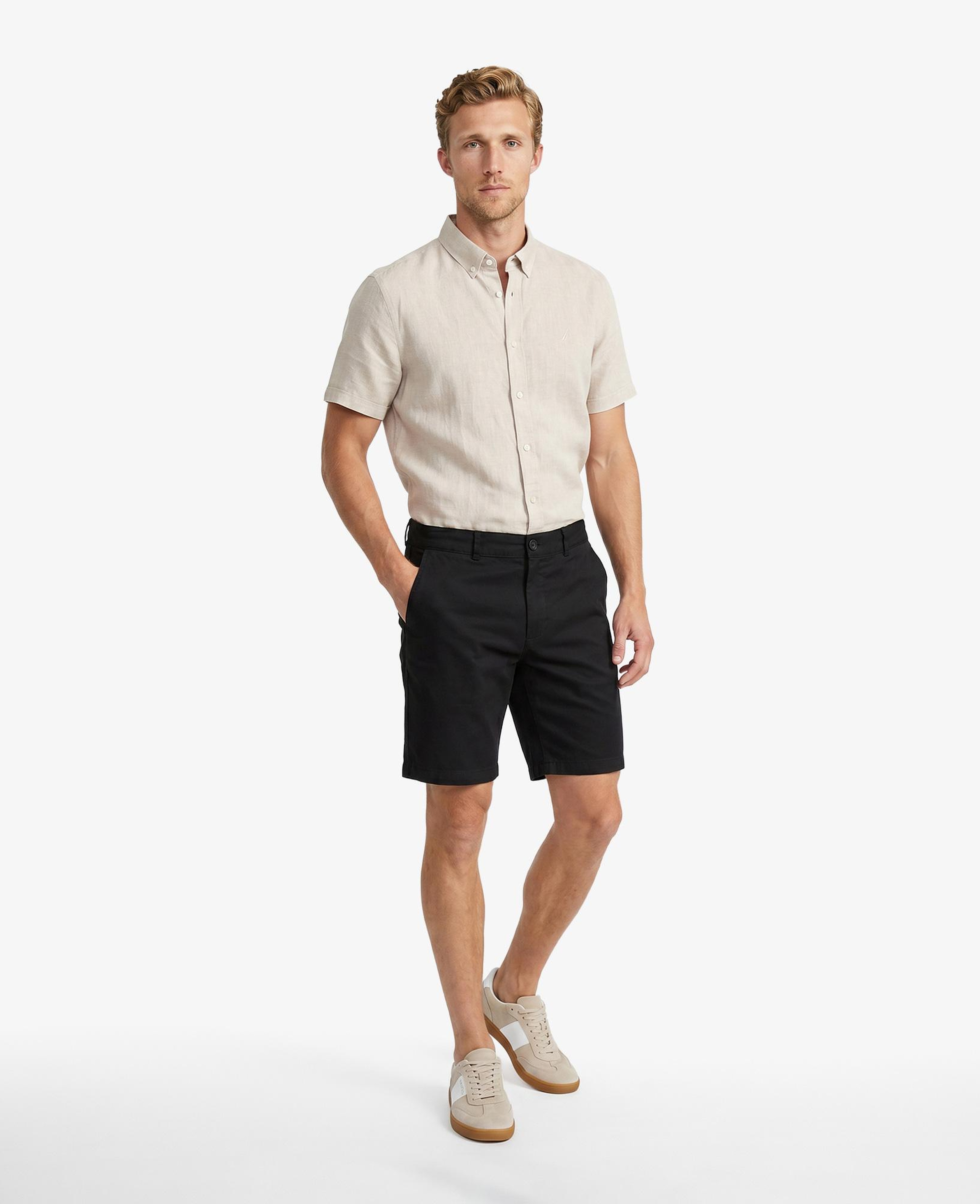 Nautica Erkek Siyah Regular Fit Şort