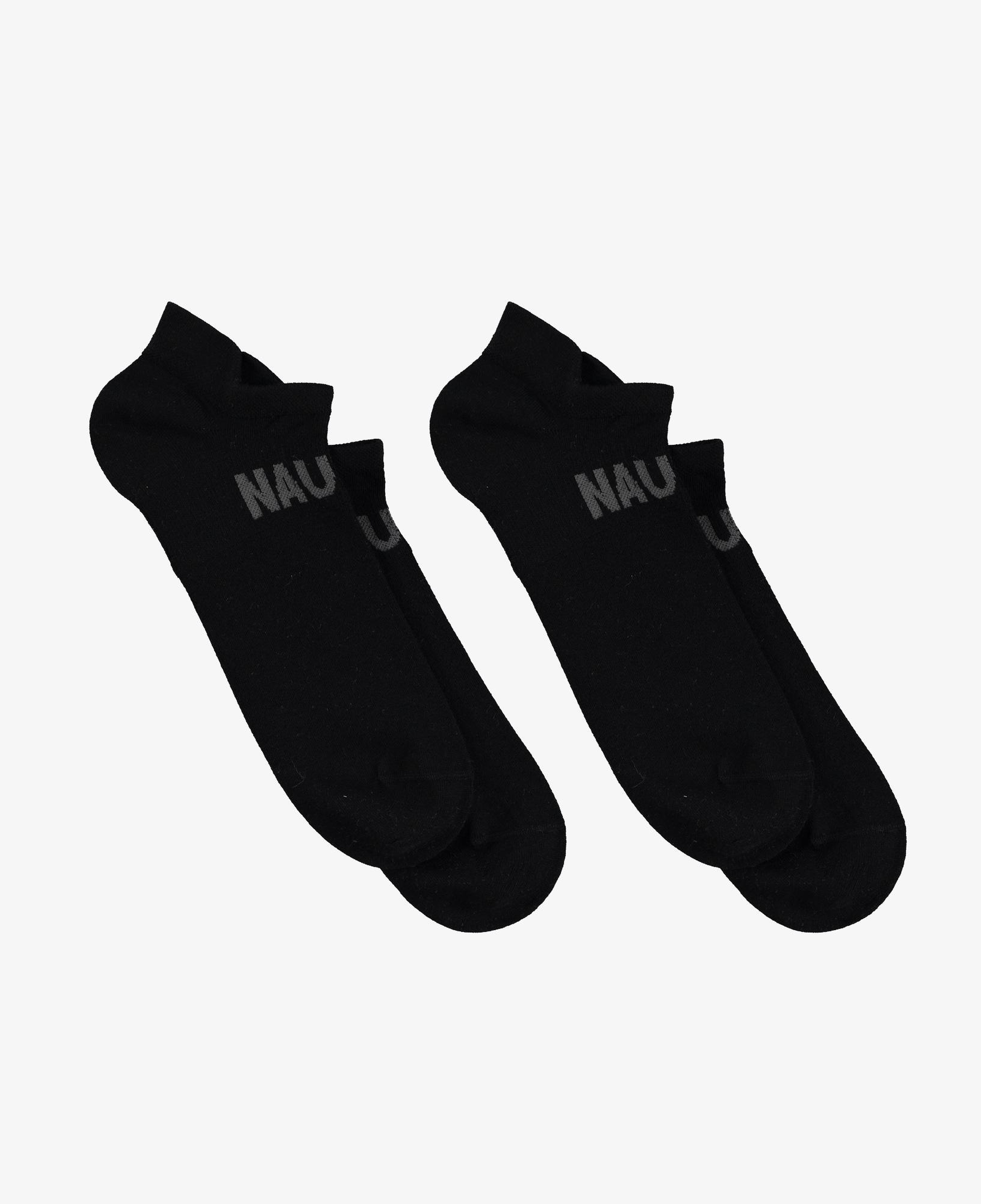 Nautica Unisex Siyah 2'li Çorap