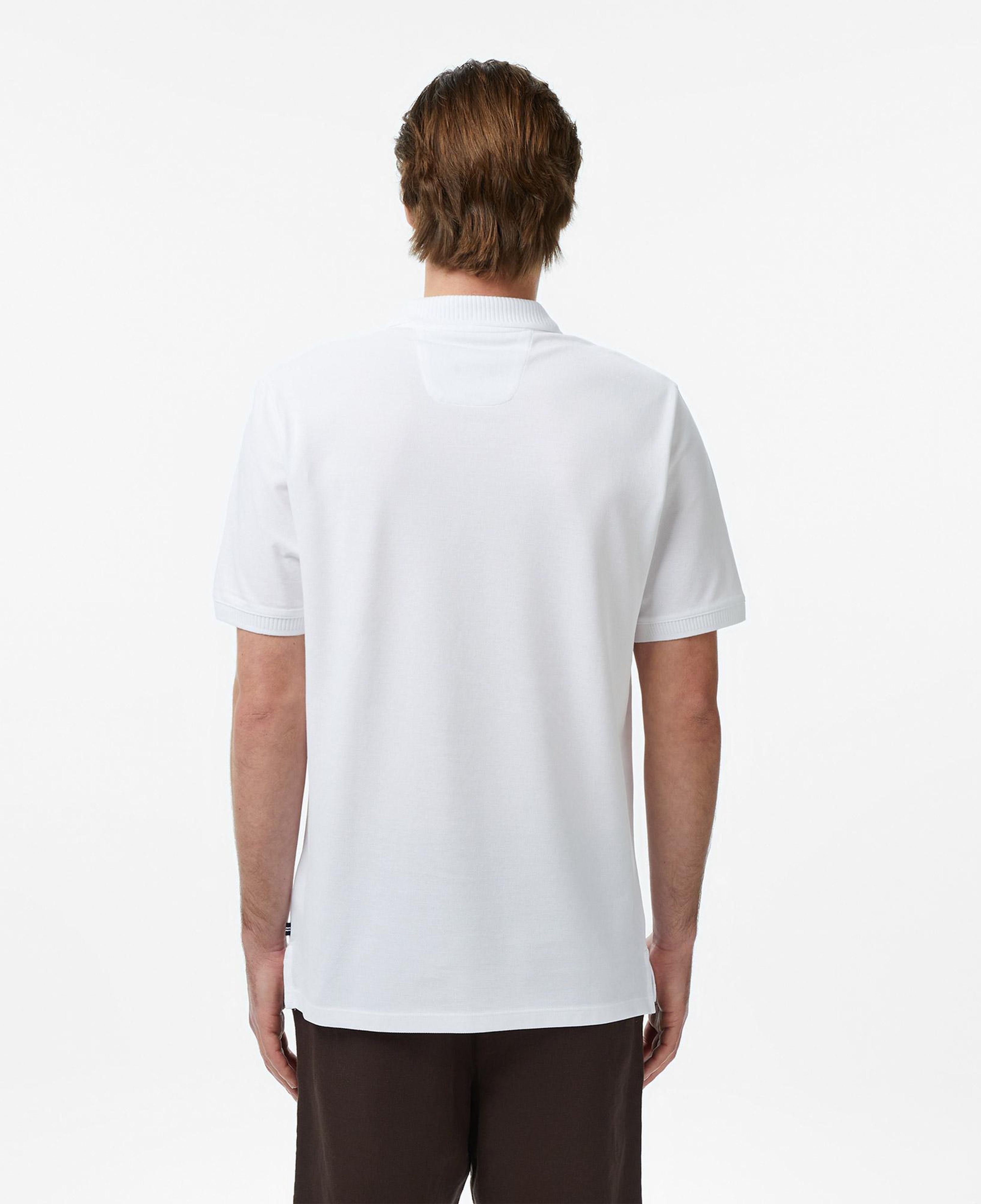 Nautica Erkek Beyaz Regular Fit Polo Yaka T-Shirt