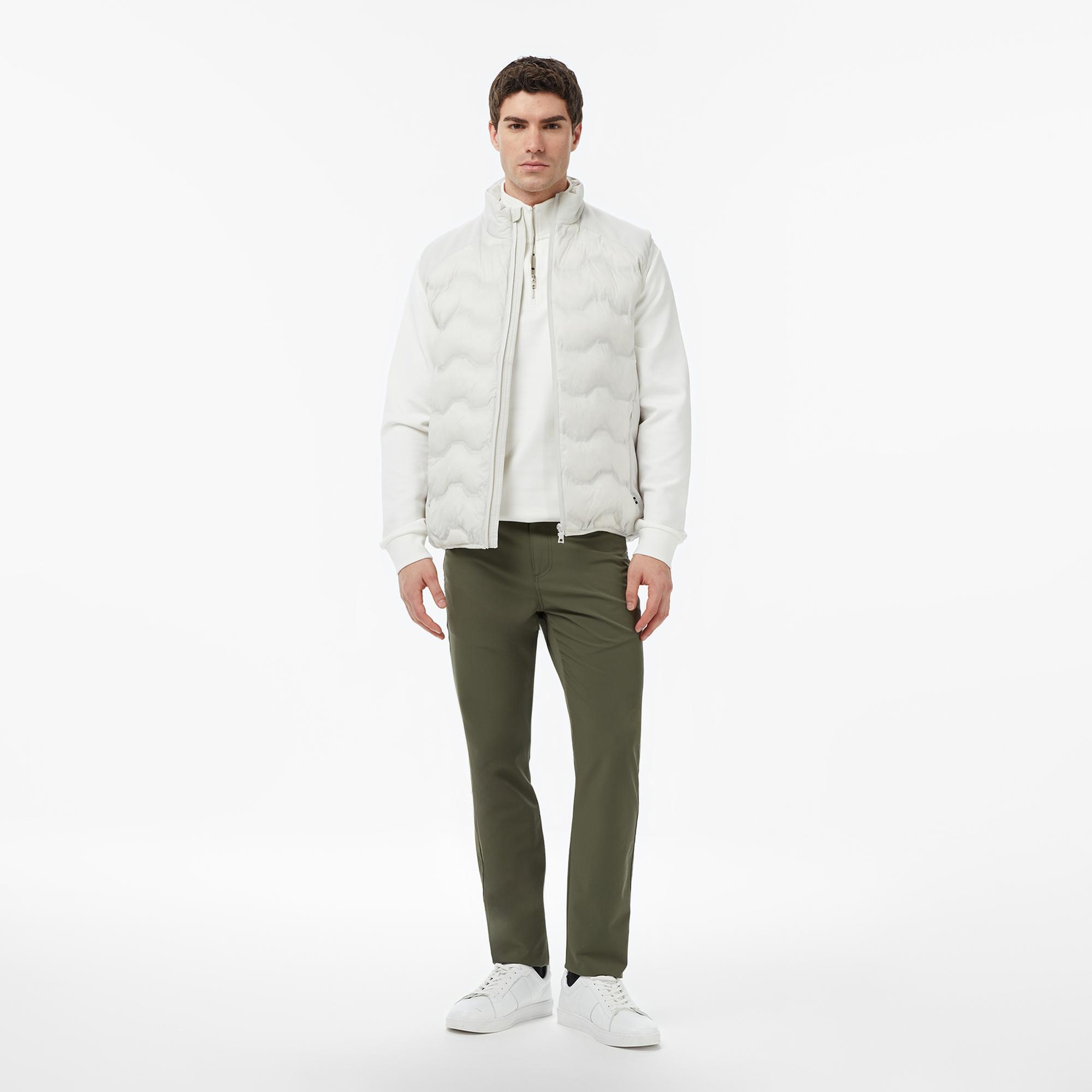 Nautica Erkek Gri Regular Fit Su İtici Yelek