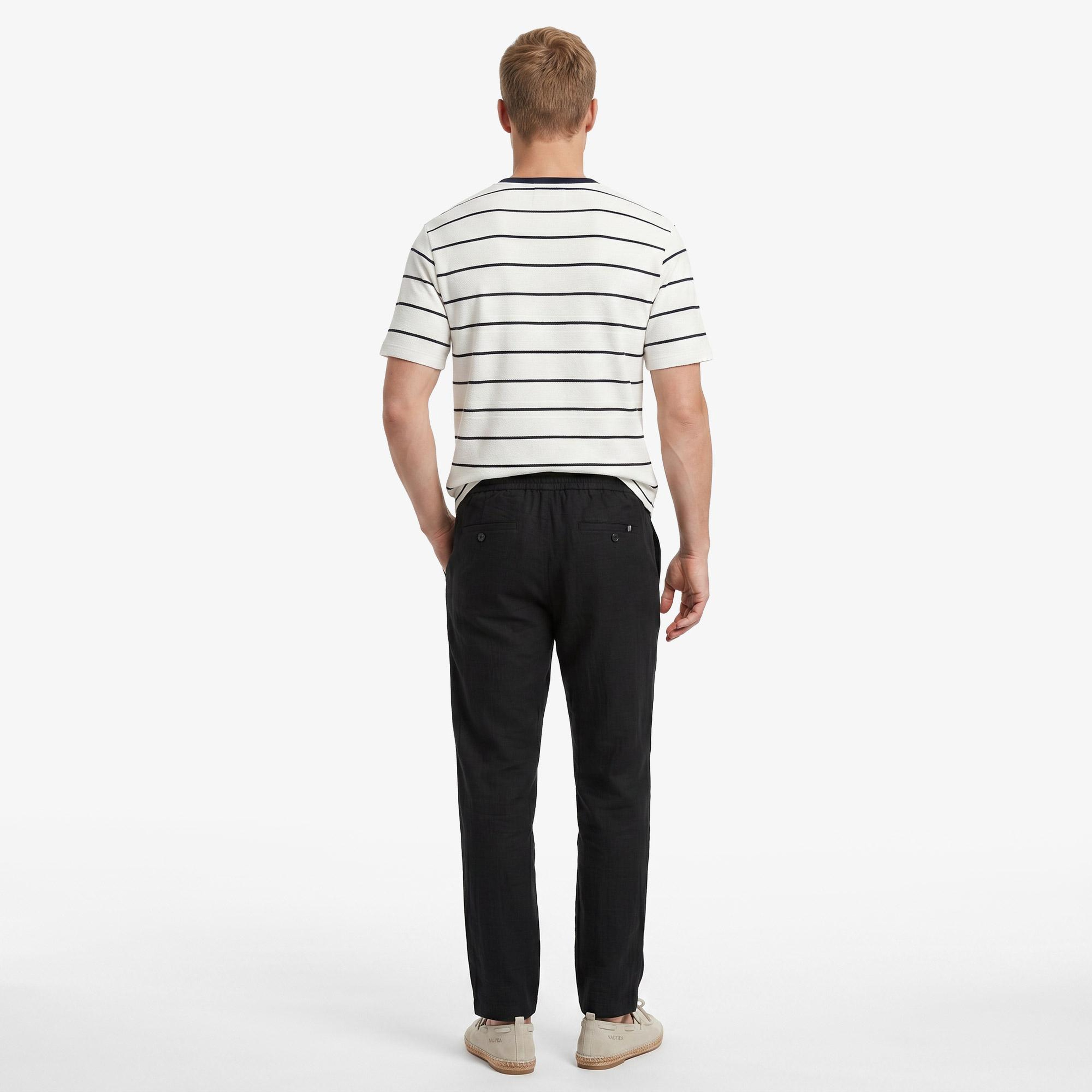 Nautica Erkek Siyah Regular Fit Pantolon