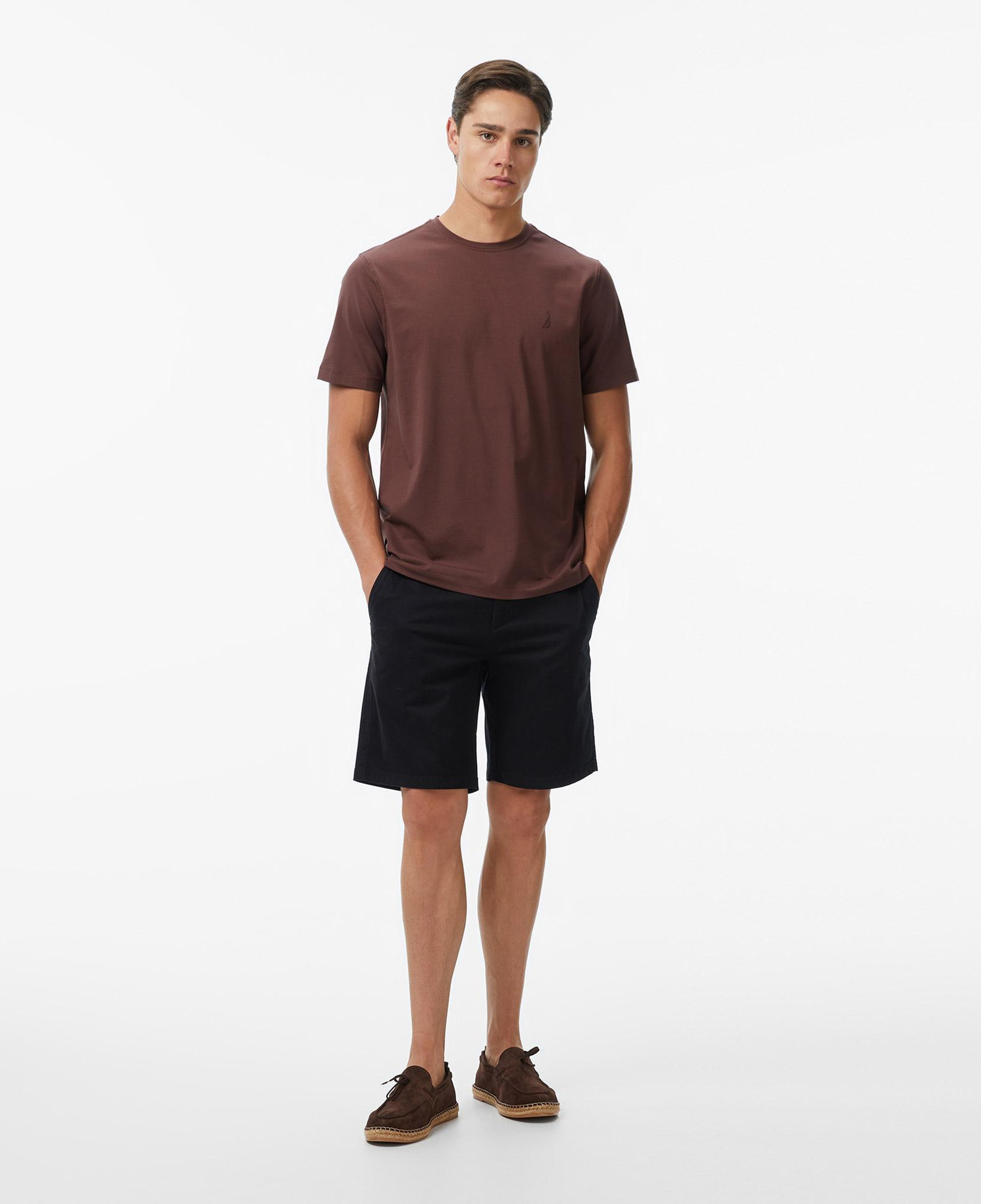 Nautica Erkek Siyah Regular Fit Chino Şort