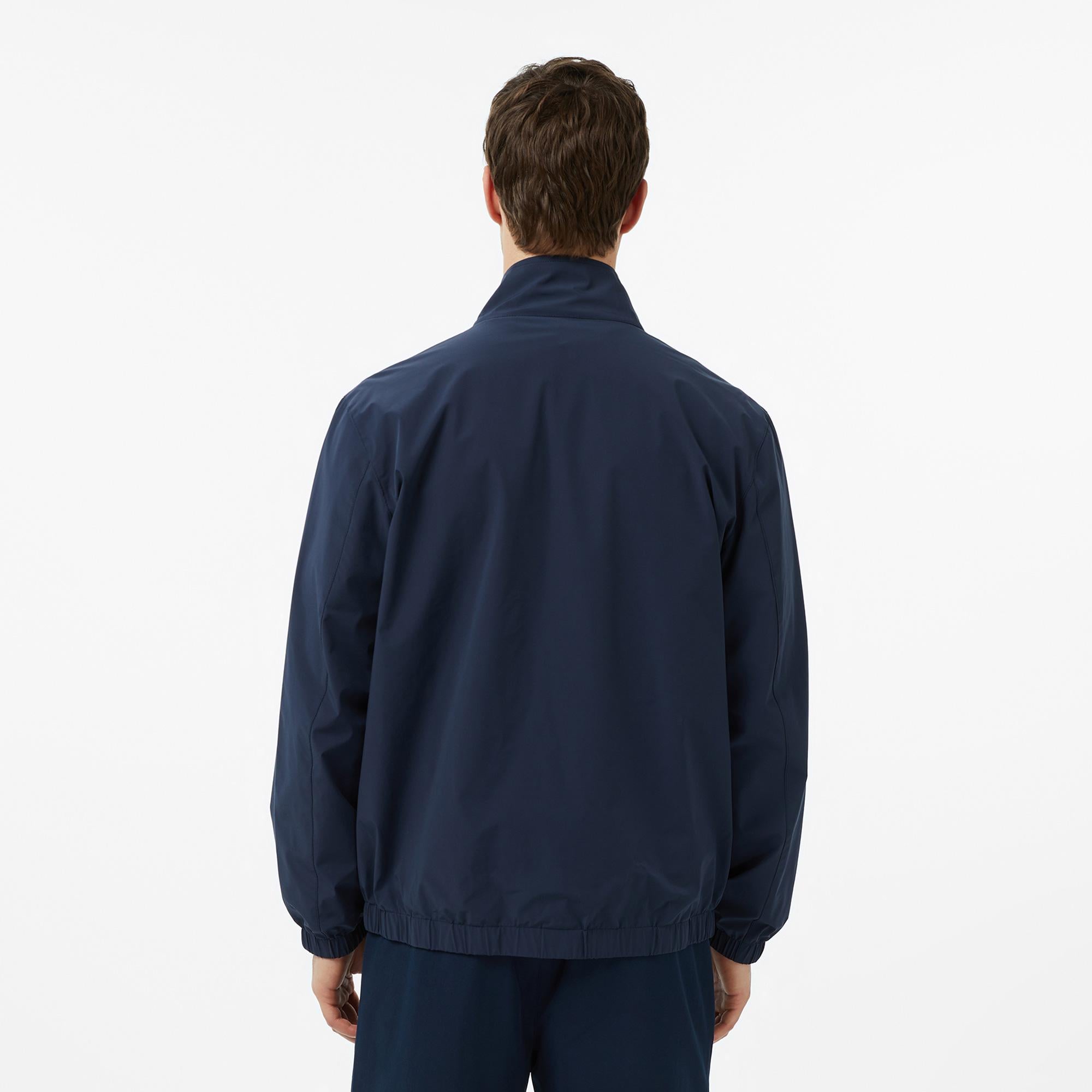 Nautica Erkek Lacivert Regular Fit Dik Yaka Su İtici Mont