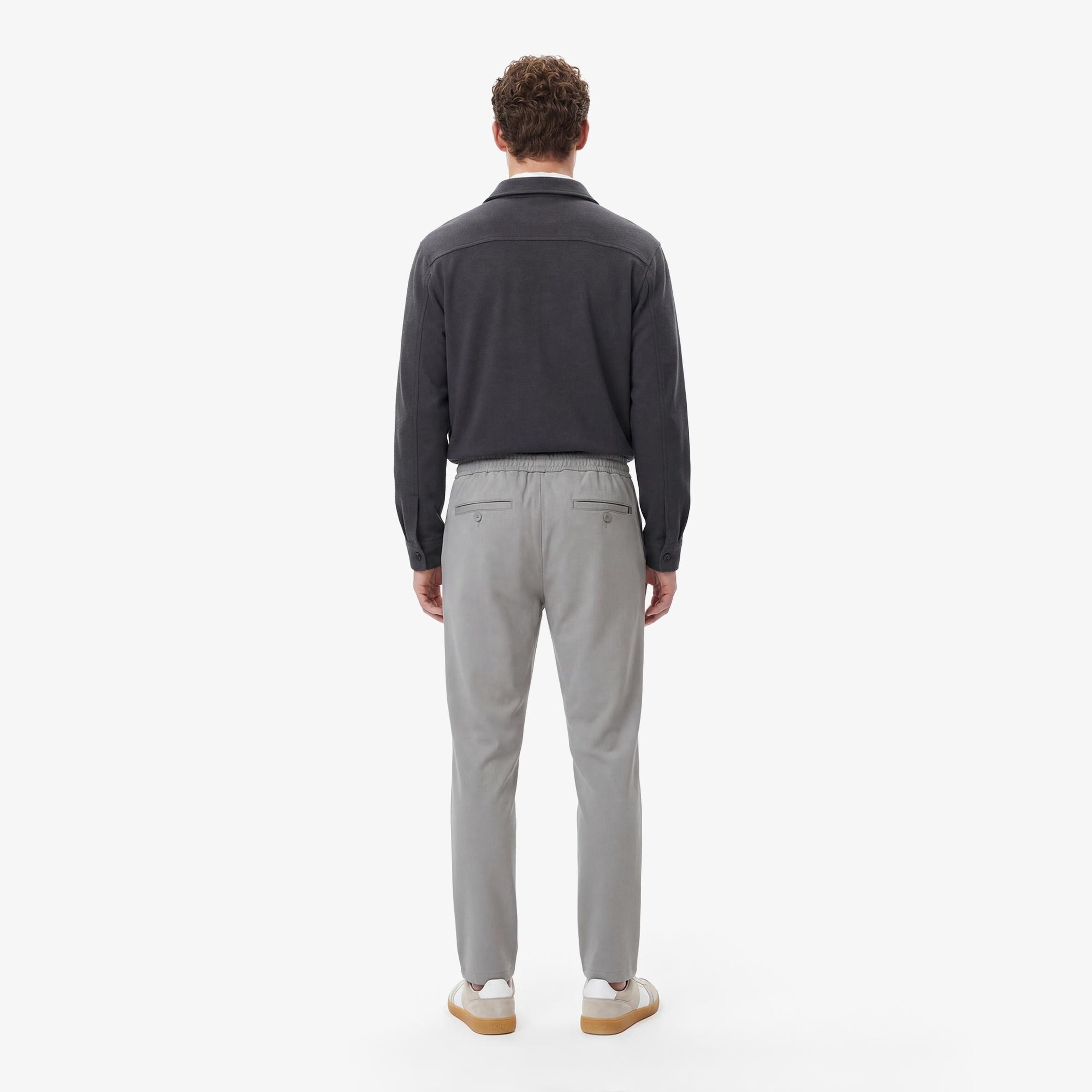 Nautica Erkek Gri Slim Fit Pantolon