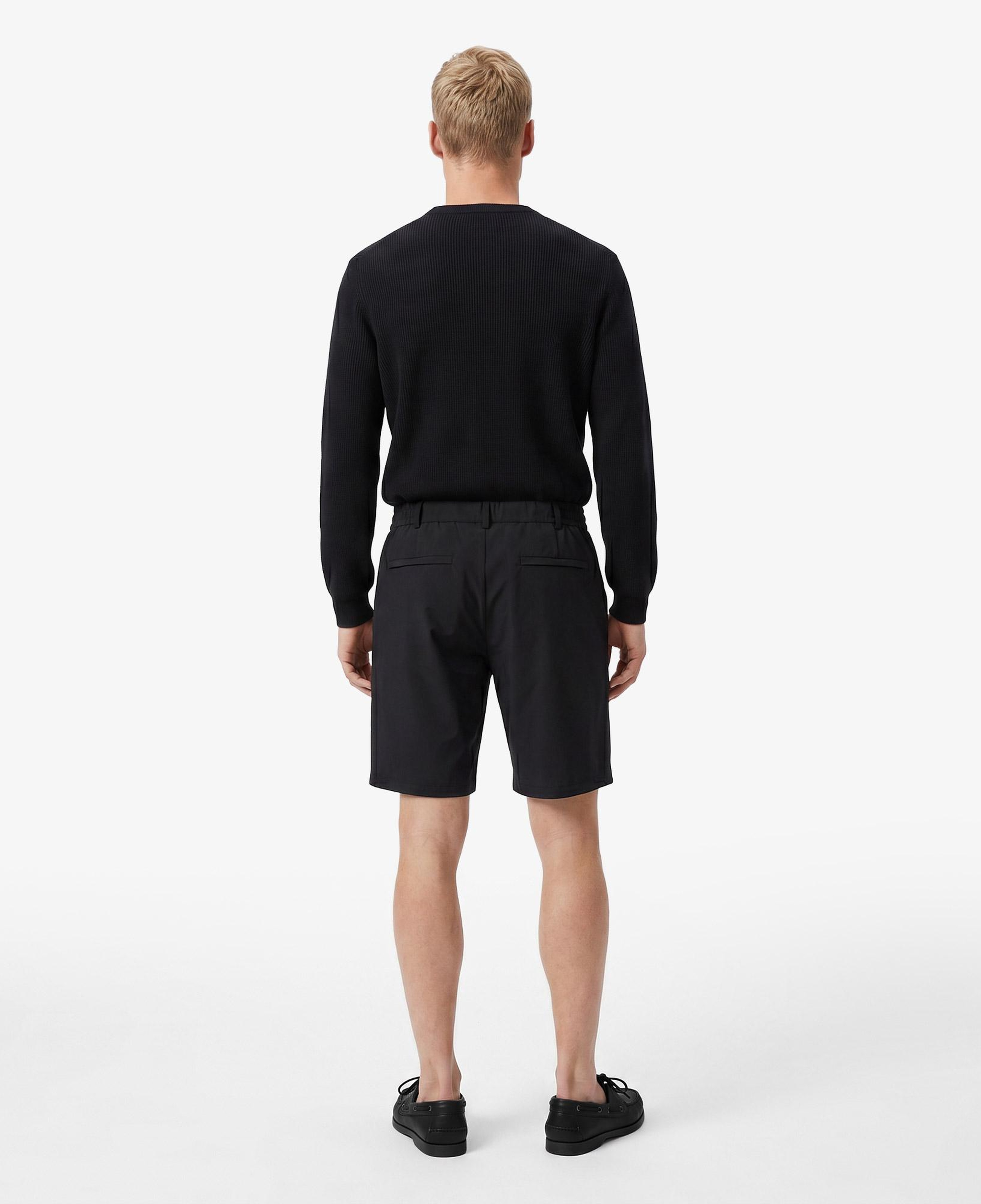Nautica Erkek Siyah Regular Fit Su İtici Şort