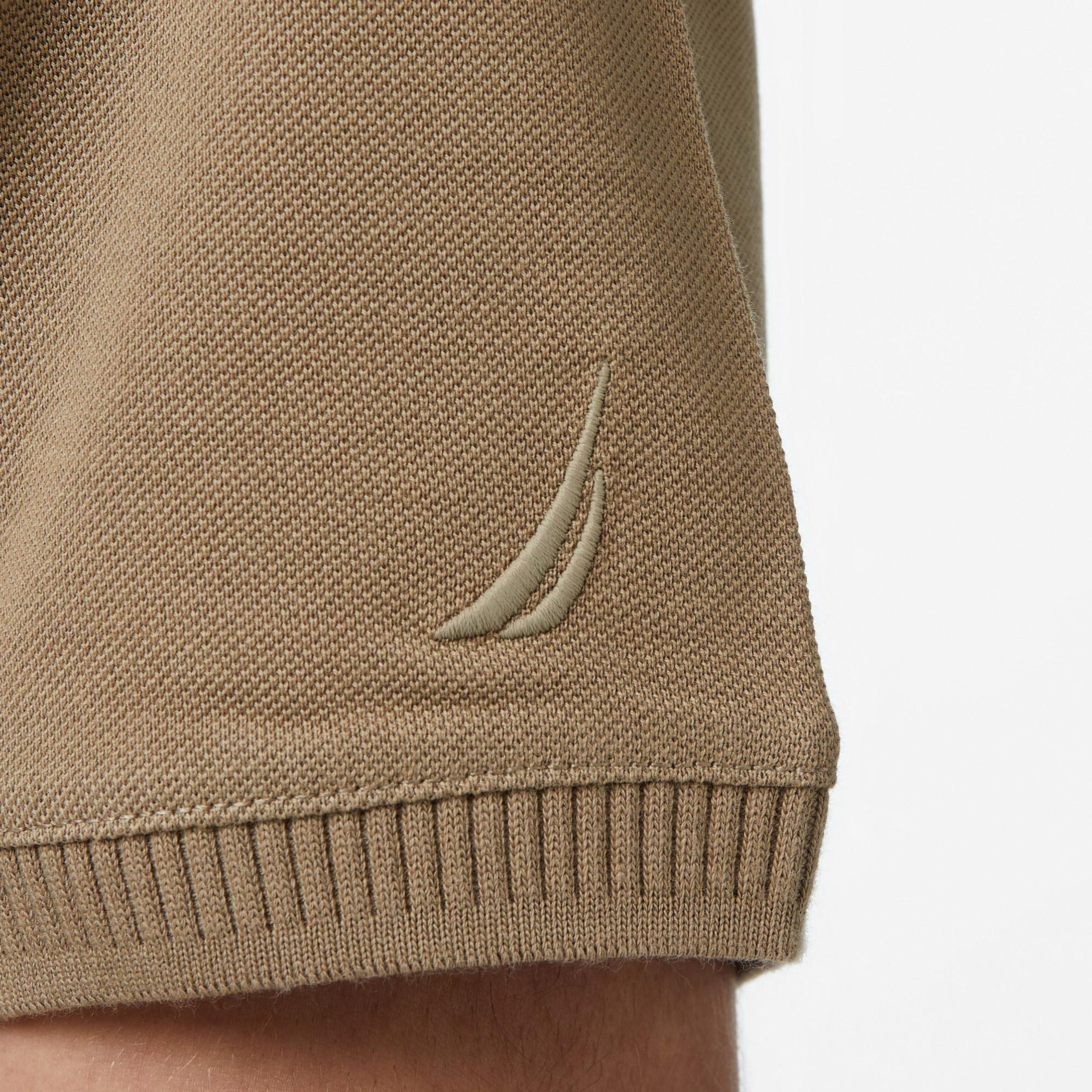 Nautica Erkek Bej Regular Fit Polo Yaka T-Shirt