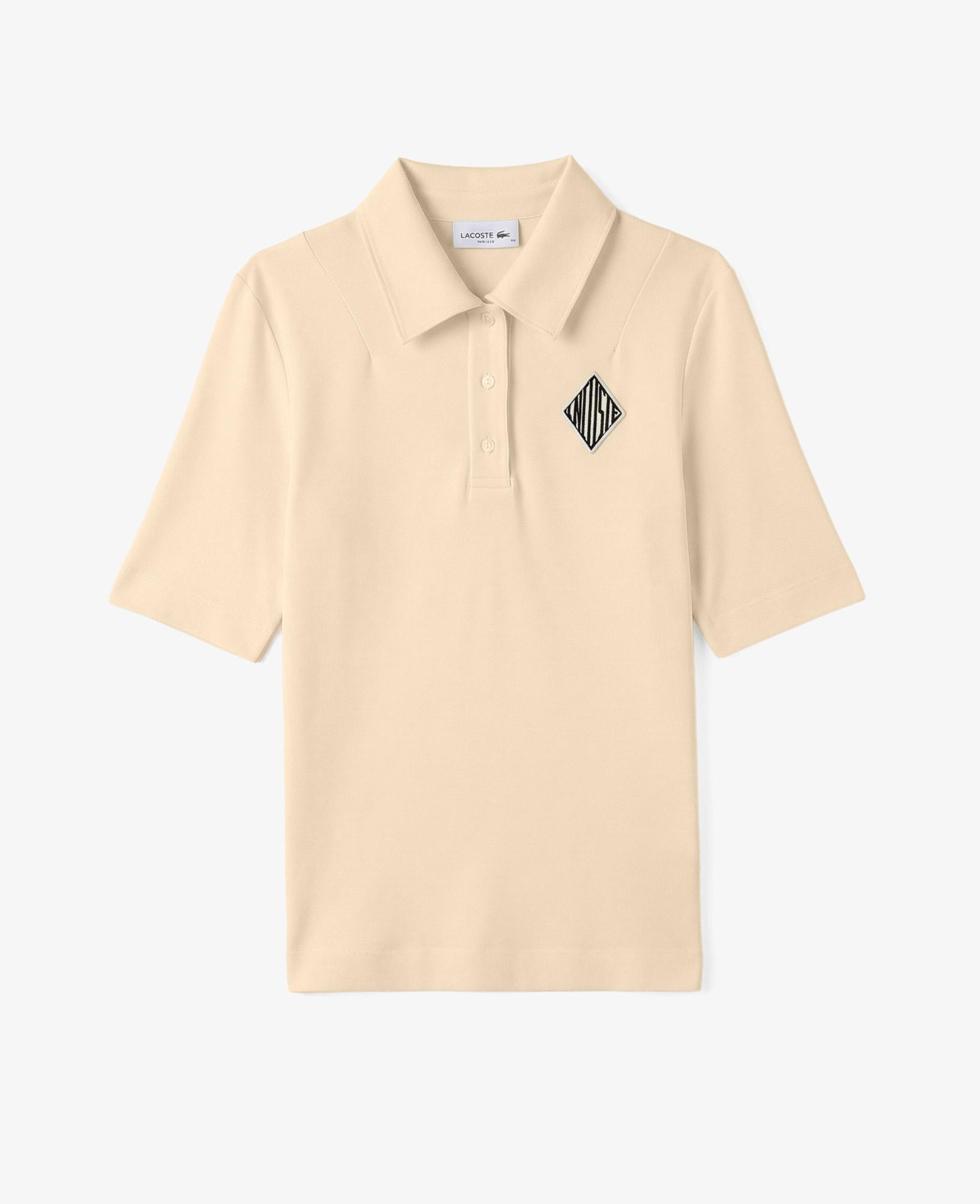 Kadın Slim Fit Sarı Polo
