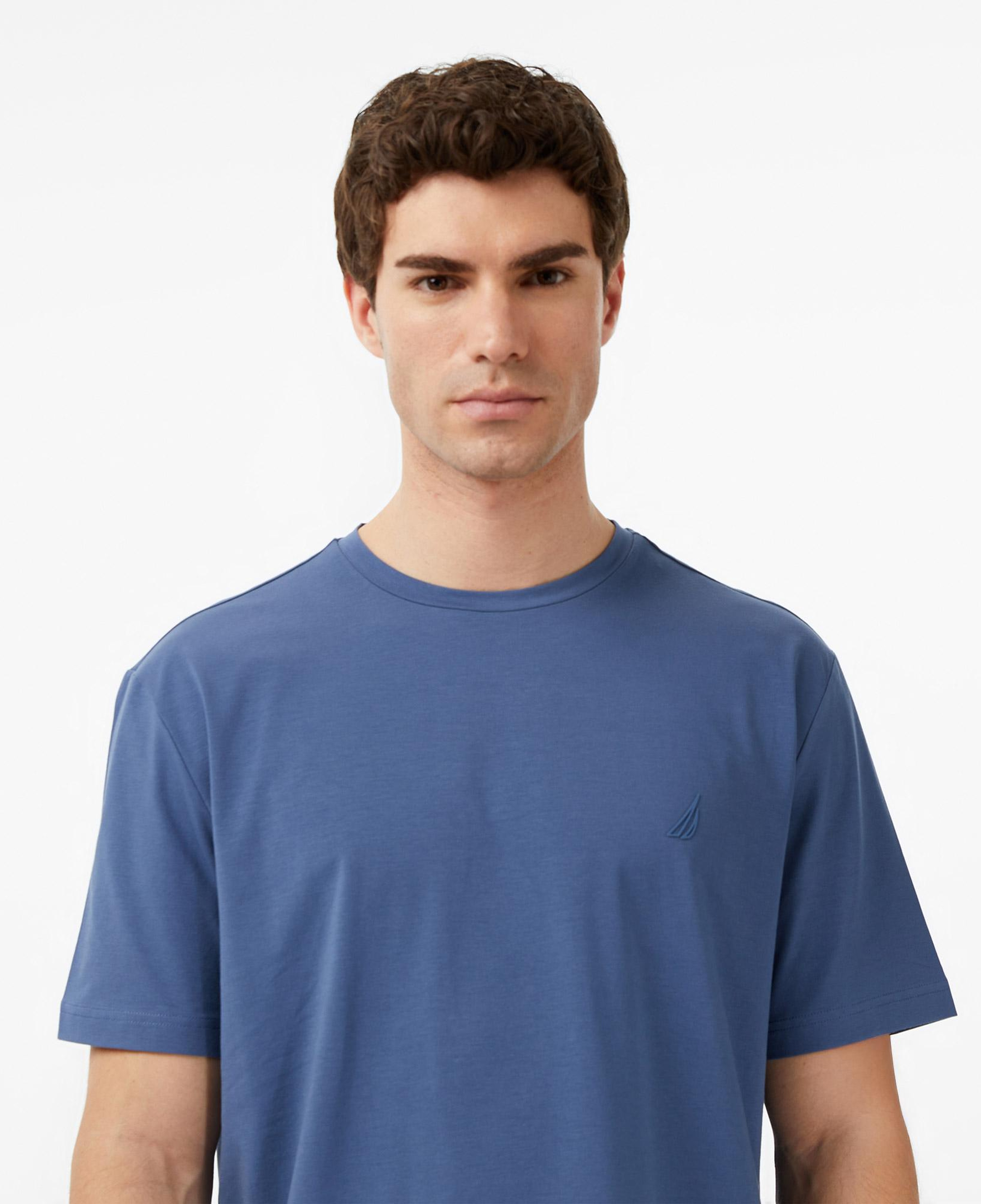 Nautica Erkek Mavi Regular Fit T-Shirt