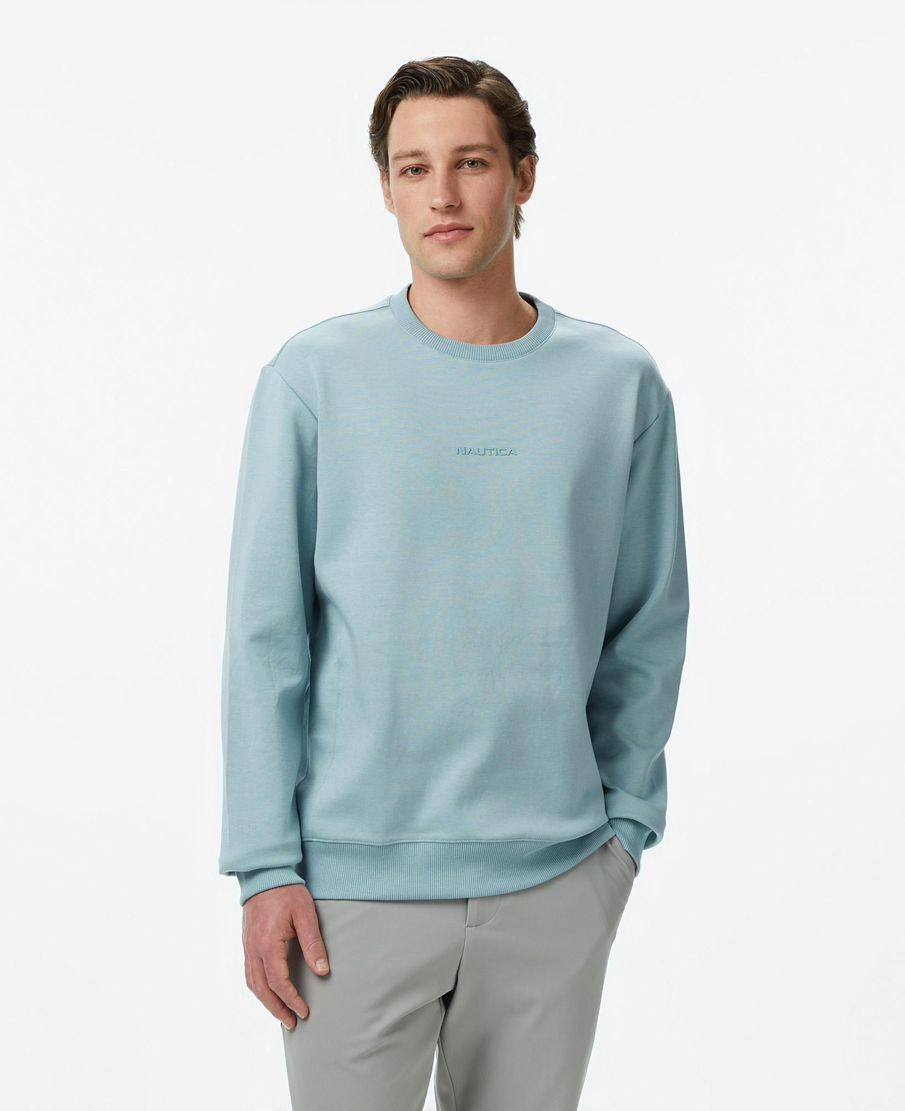 Nautica Erkek Yeşil Regular Fit Sweatshirt