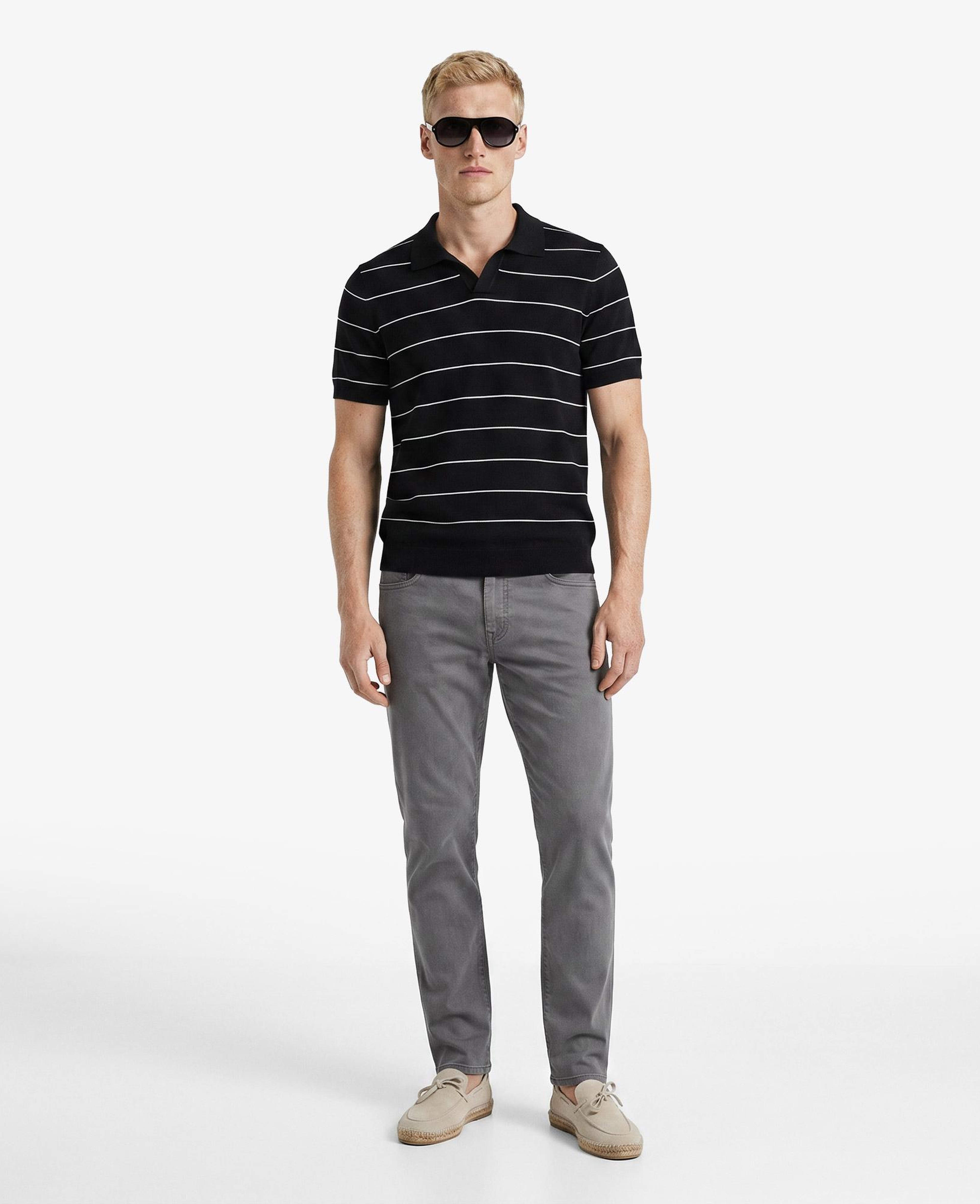 Nautica Erkek Gri Slim Fit Pantolon