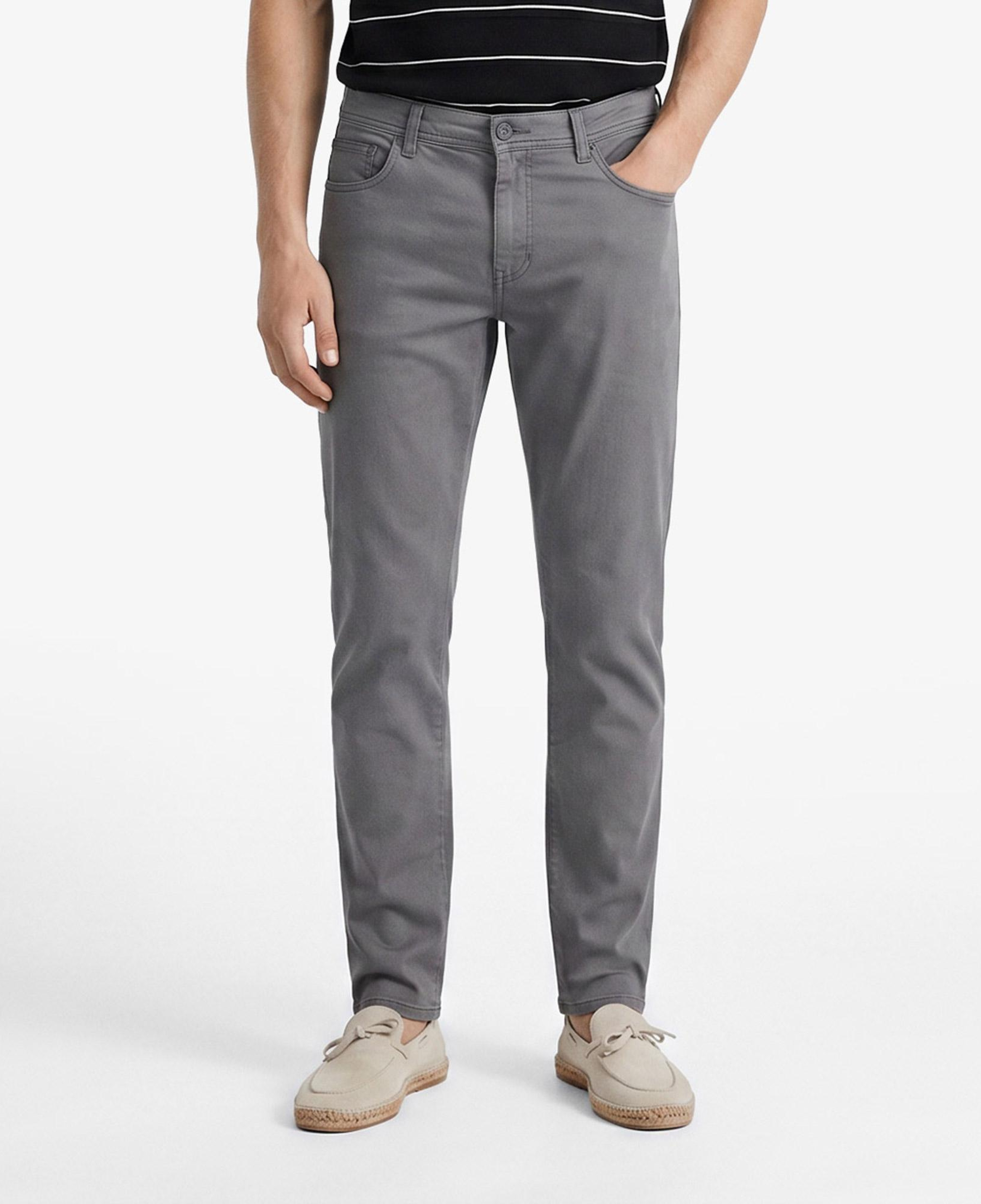 Nautica Erkek Gri Slim Fit Pantolon