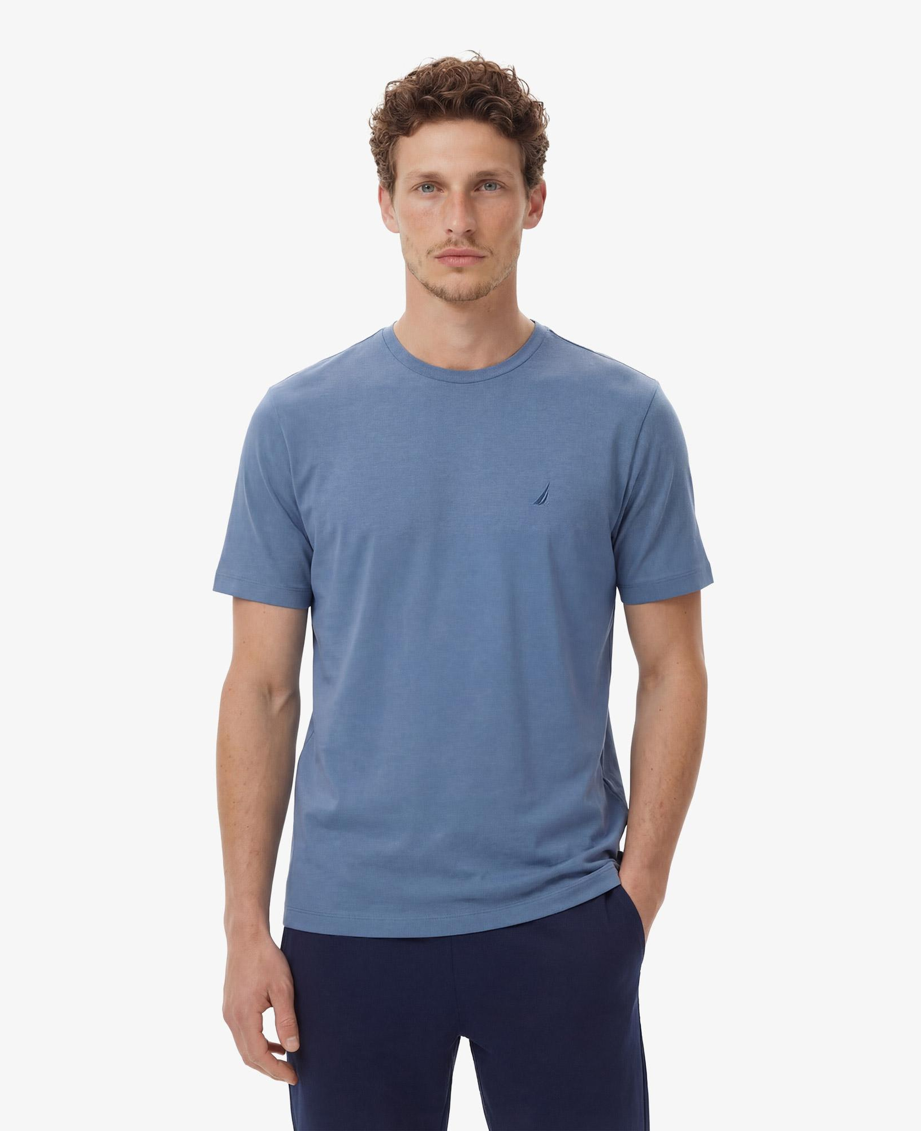 Nautica Erkek Mavi Regular Fit T-Shirt