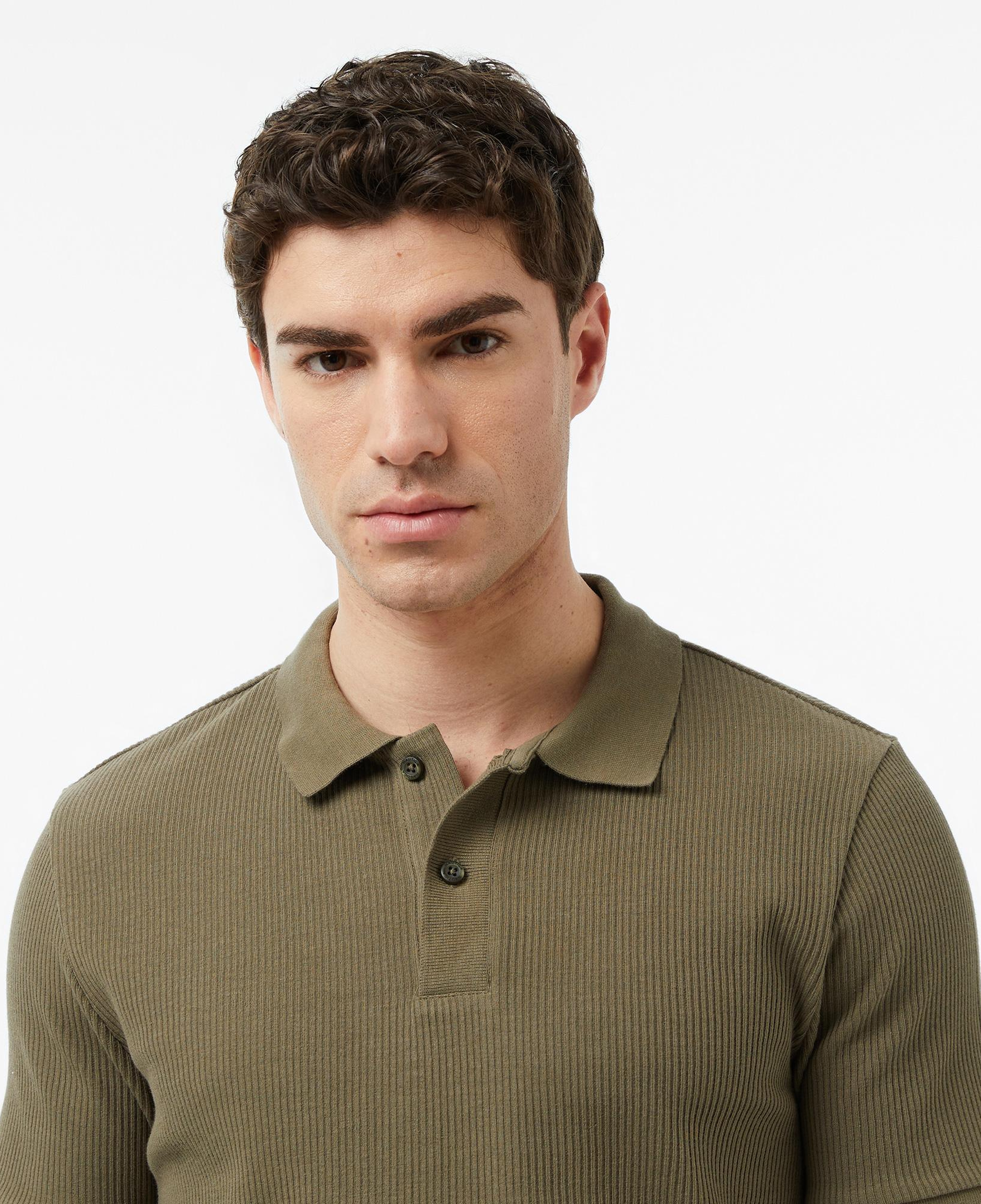 Nautica Erkek Yeşil Slim Fit Polo Yaka T-Shirt