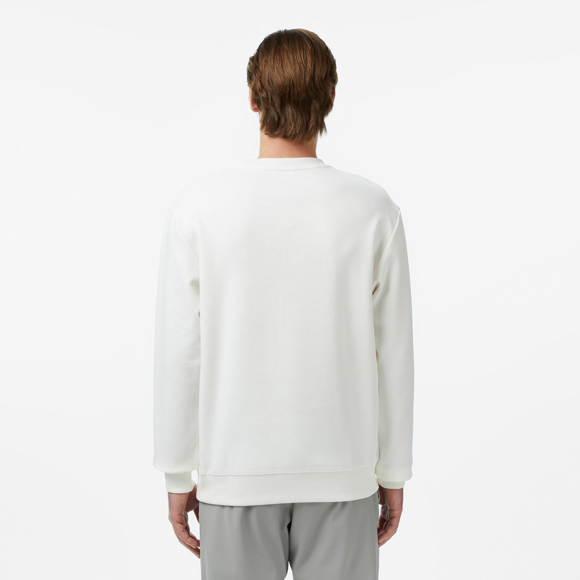 Nautica Erkek Krem Regular Fit Sweatshirt