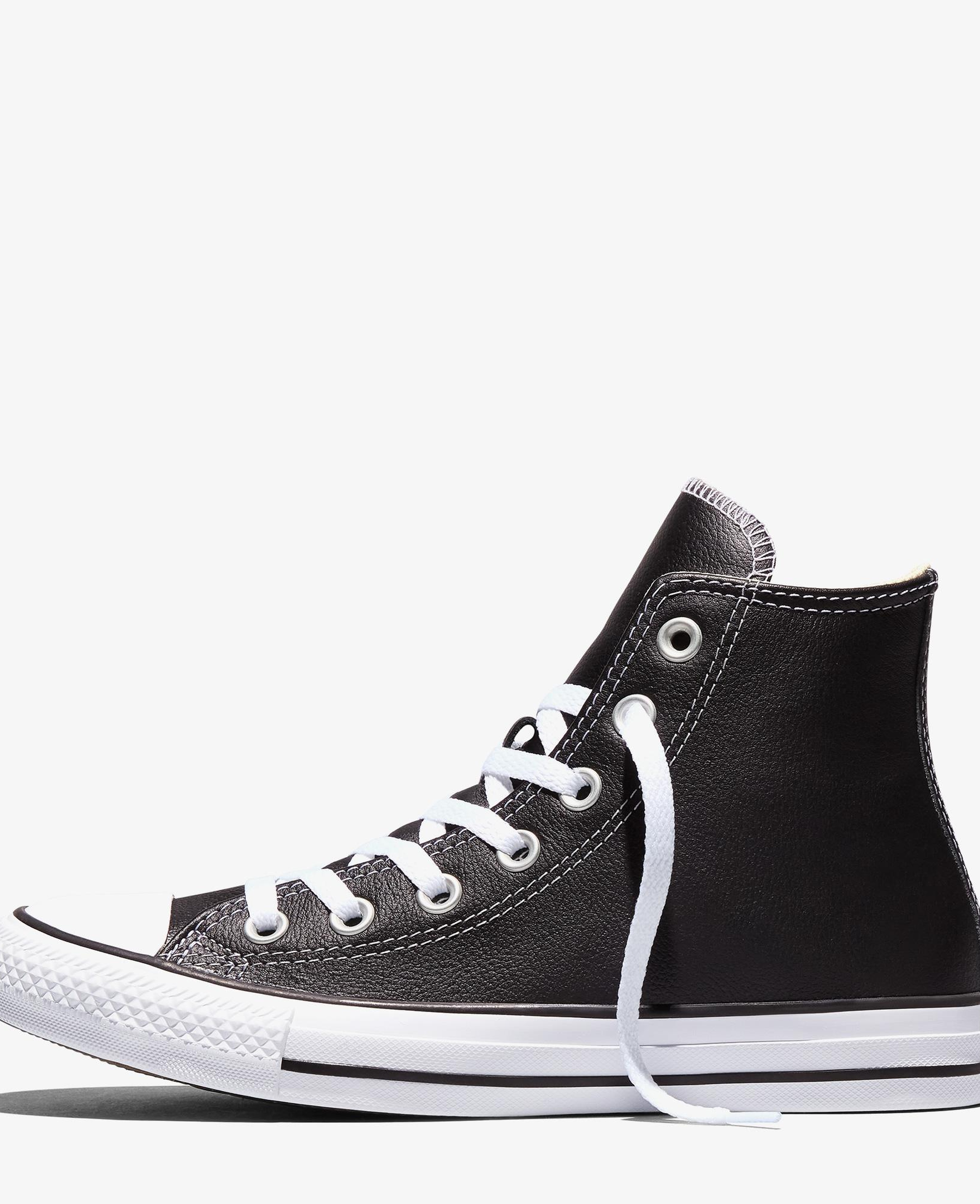 Converse Chuck Taylor All Star Unisex Siyah Deri Sneaker