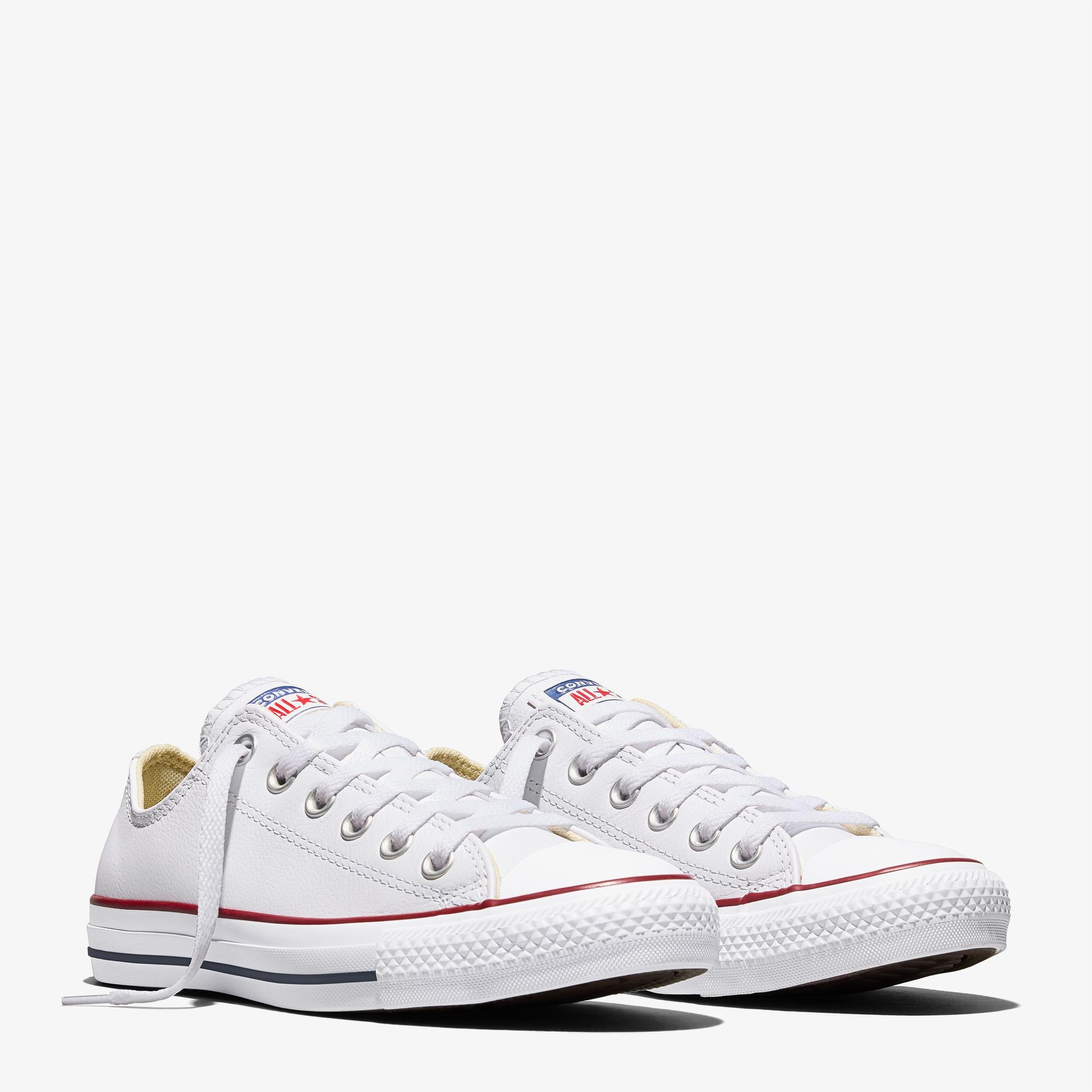 Converse Chuck Taylor All Star Unisex Beyaz Deri Sneaker