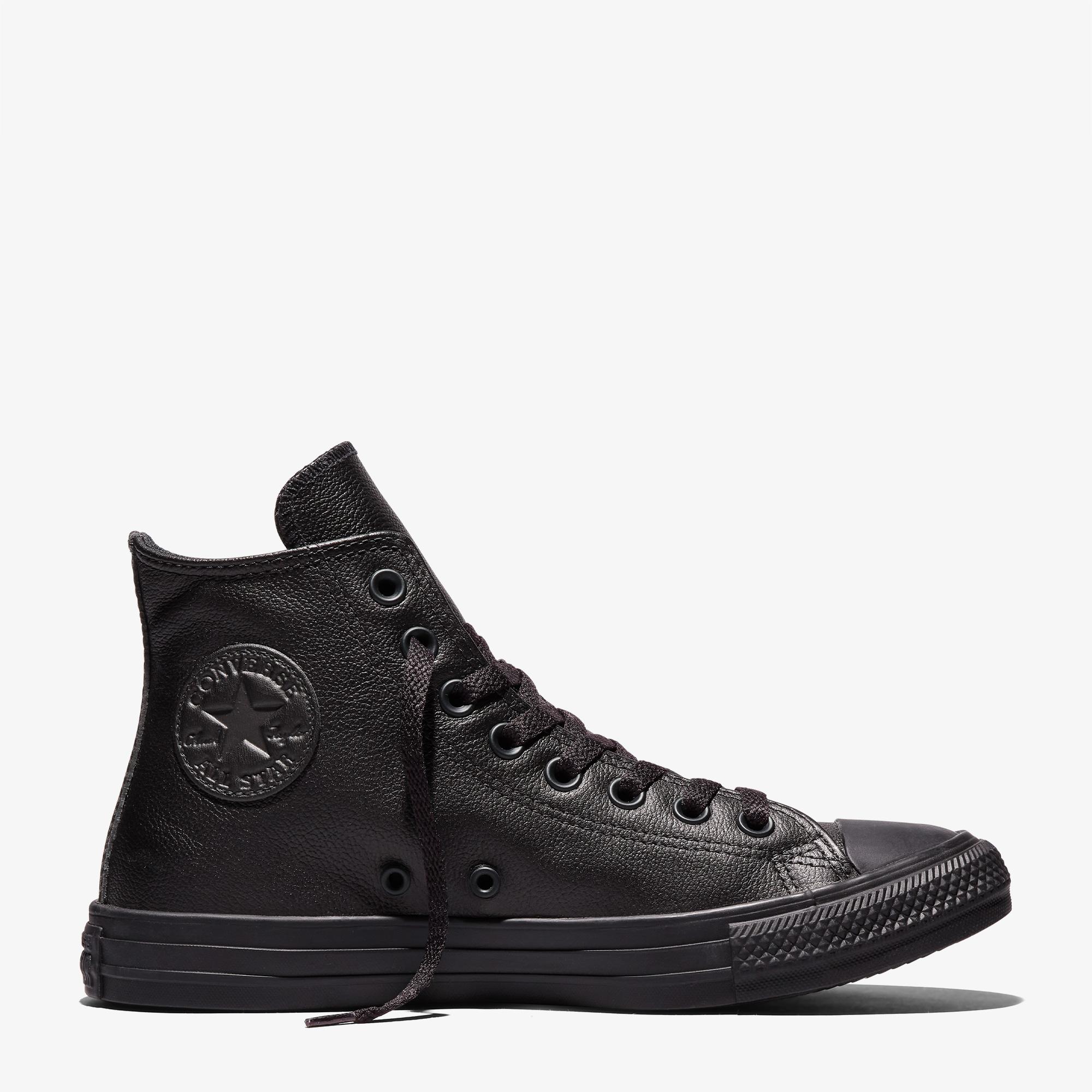 Converse Chuck Taylor All Star Tonal Unisex Siyah Deri Sneaker