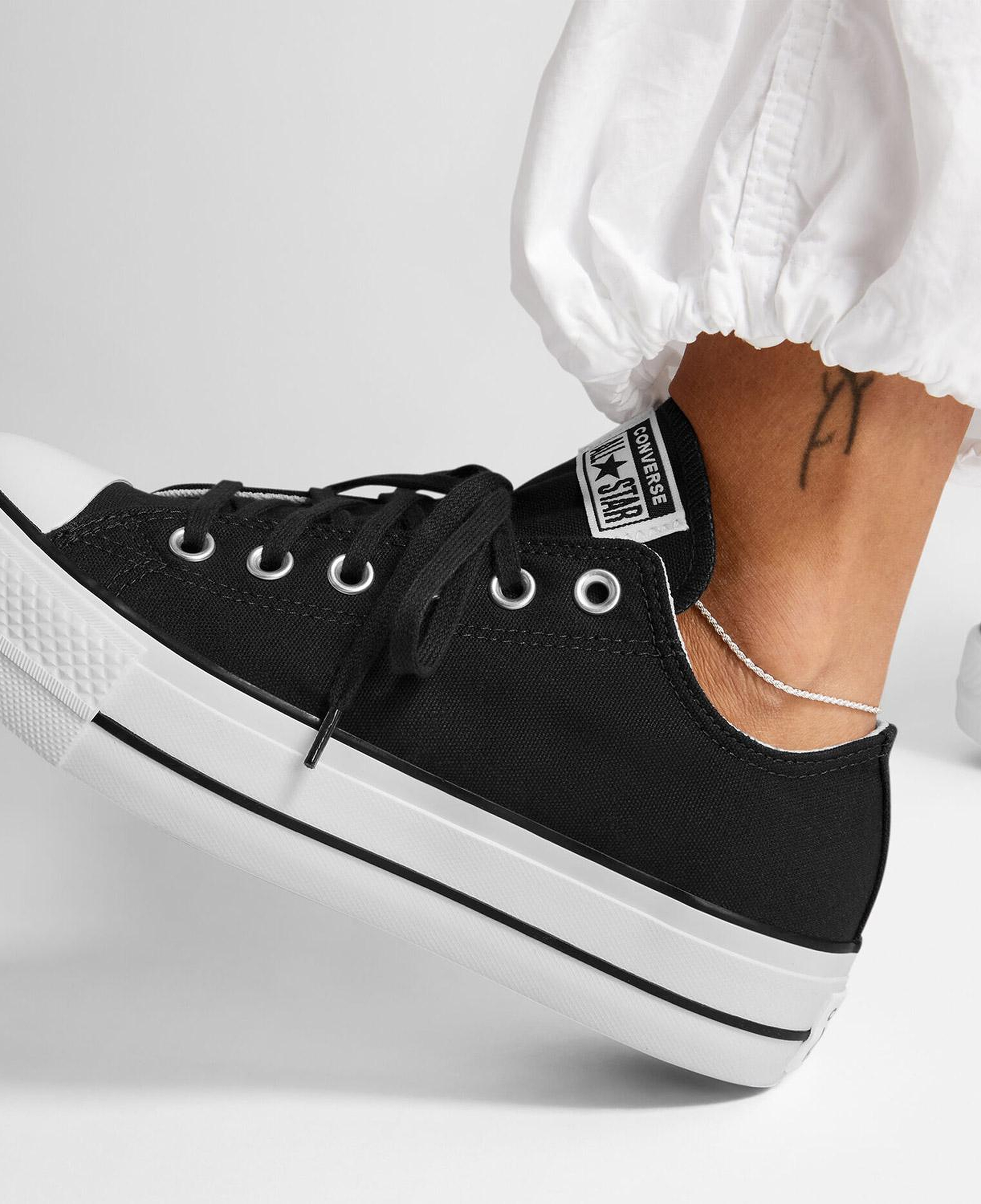Converse Chuck Taylor All Star Lift Unisex Siyah Platform Sneaker