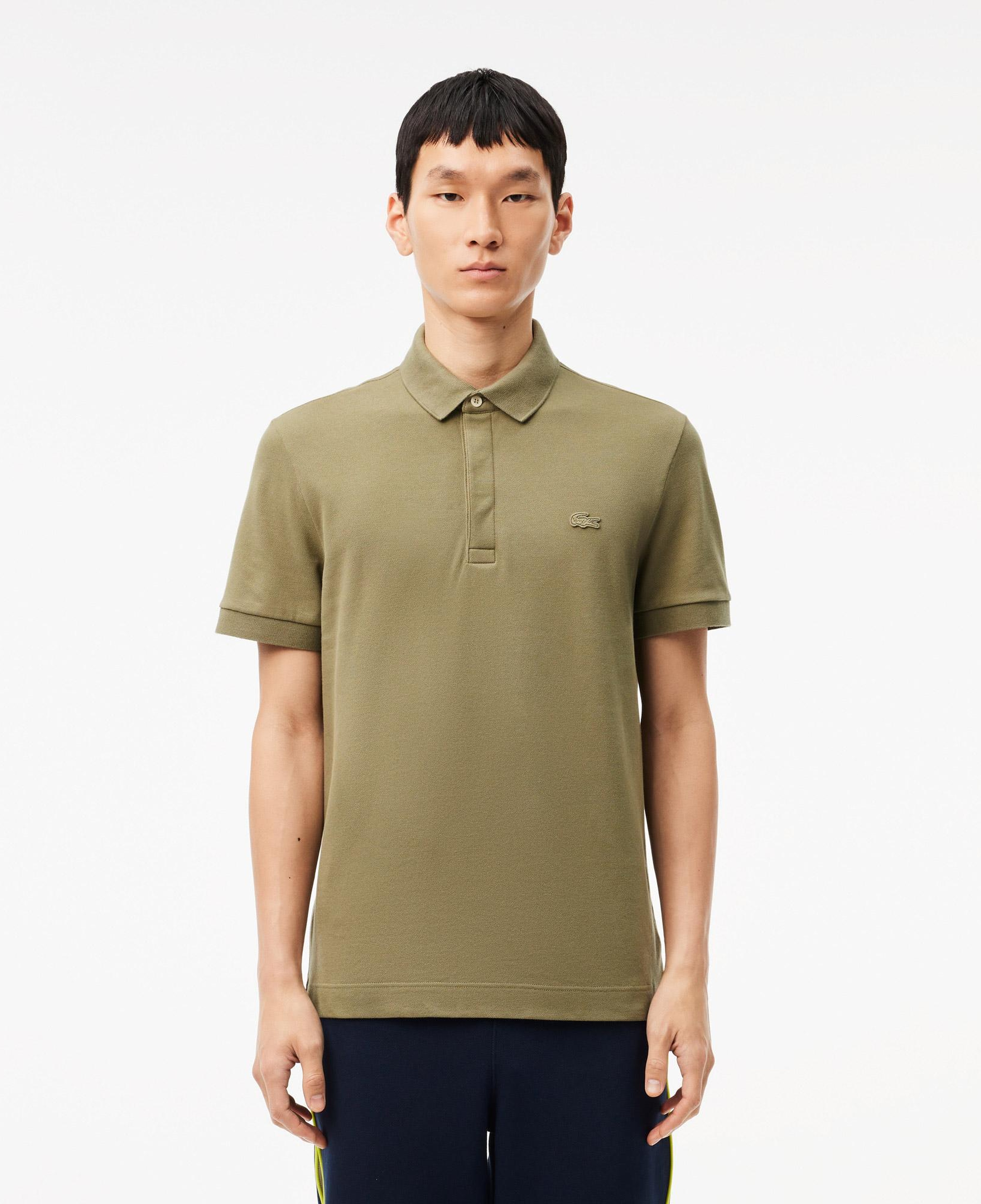 Erkek Regular Fit Haki Paris Polo