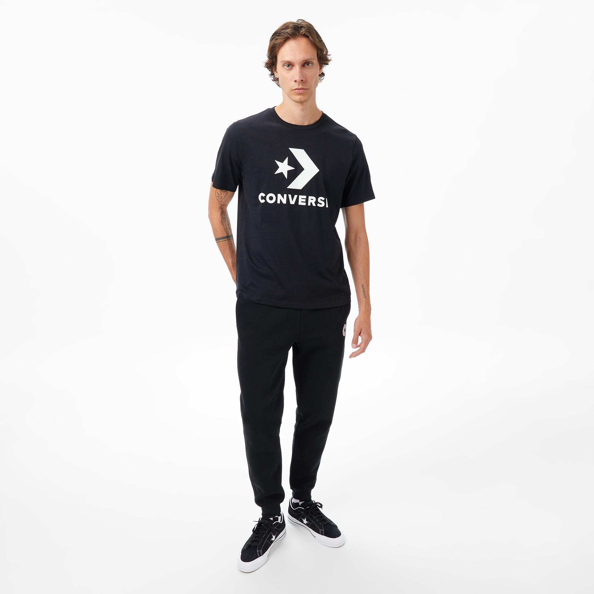 Converse Erkek Siyah T-Shirt