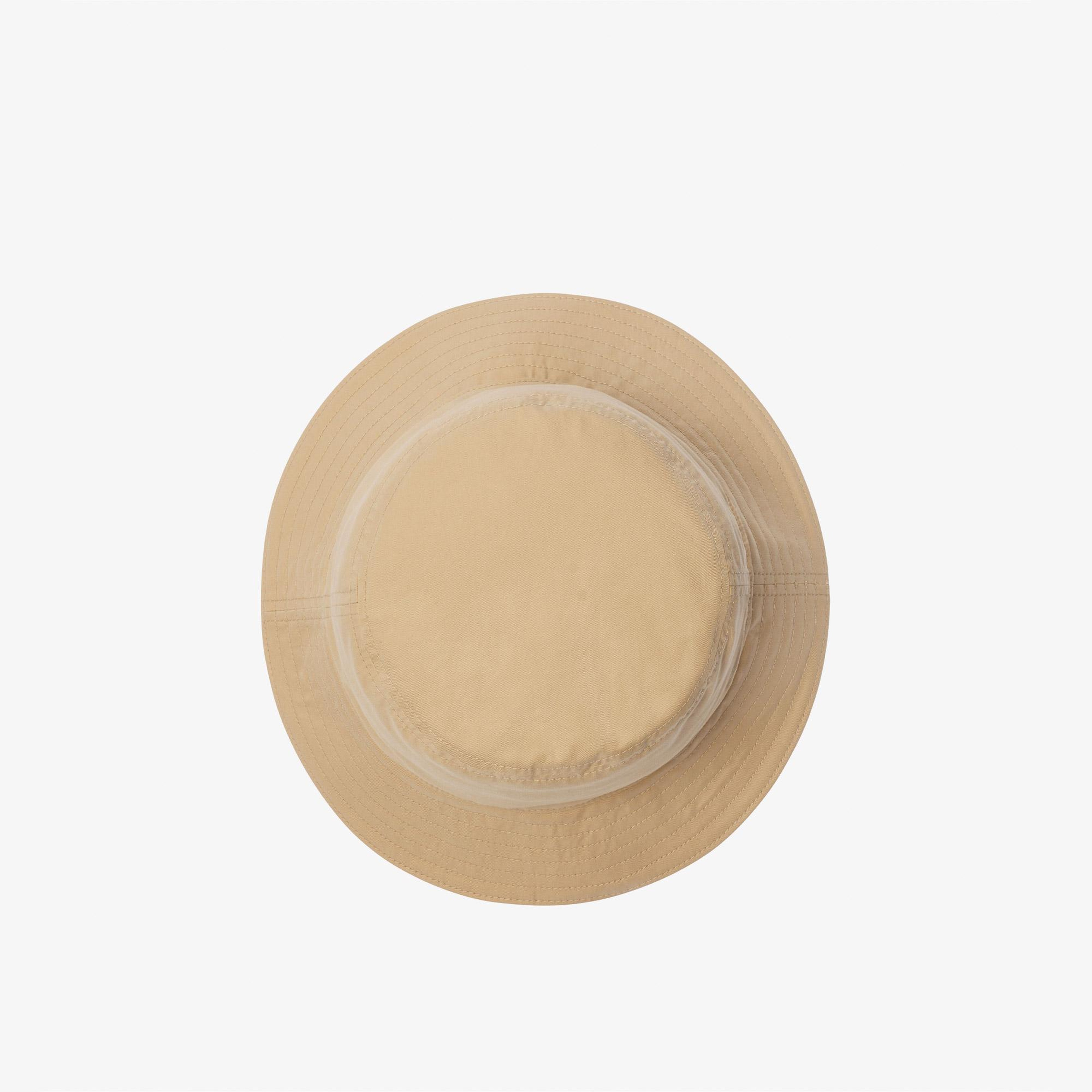 Burberry Reversible Gabardine Bucket Erkek Krem Rengi Şapka