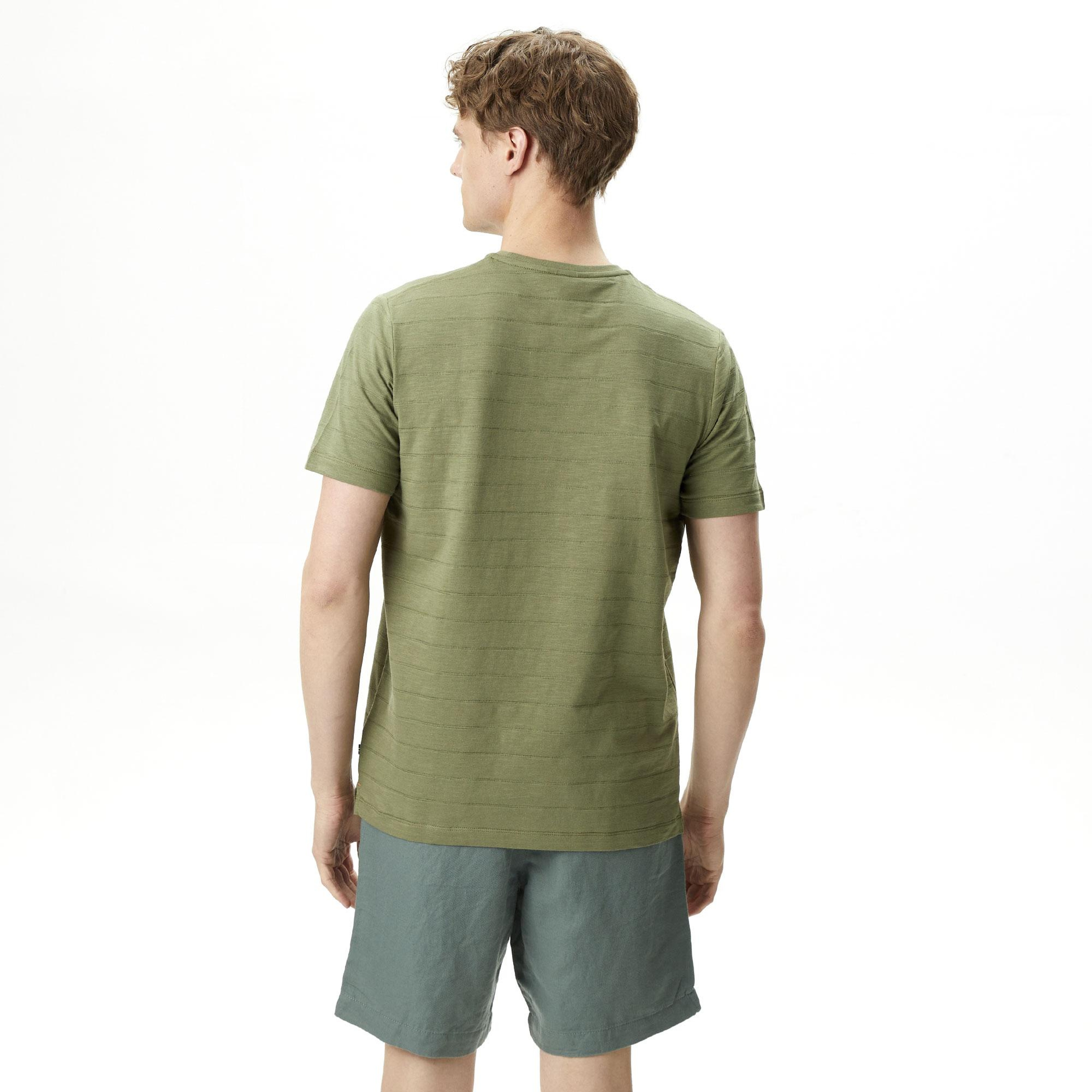 Nautica Erkek Yeşil Standart Fit T-Shirt