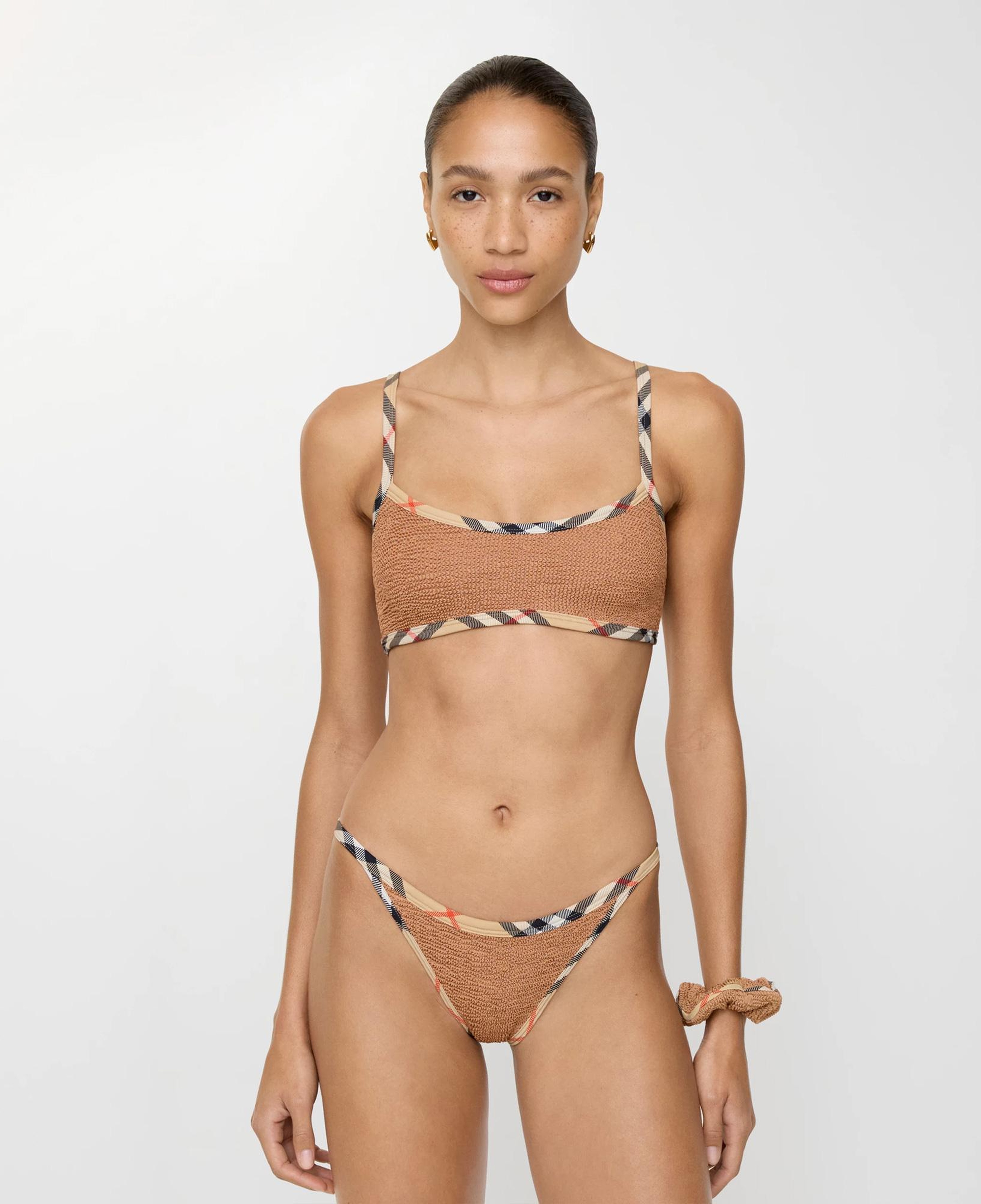 Burberry x Hunza G Tyler Kadın Kahverengi Bikini