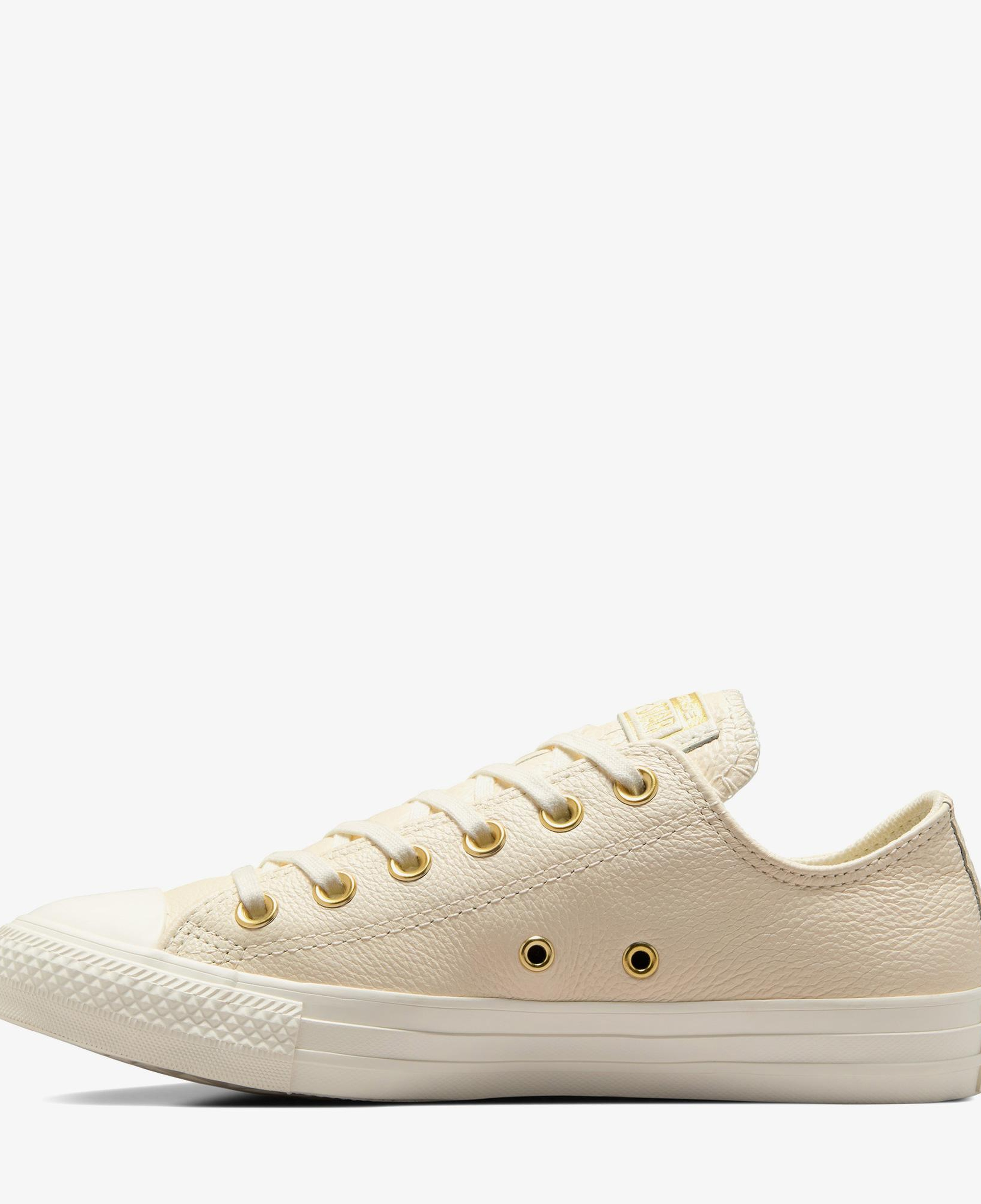 Converse Chuck Taylor All Star Kadın Krem Deri Sneaker