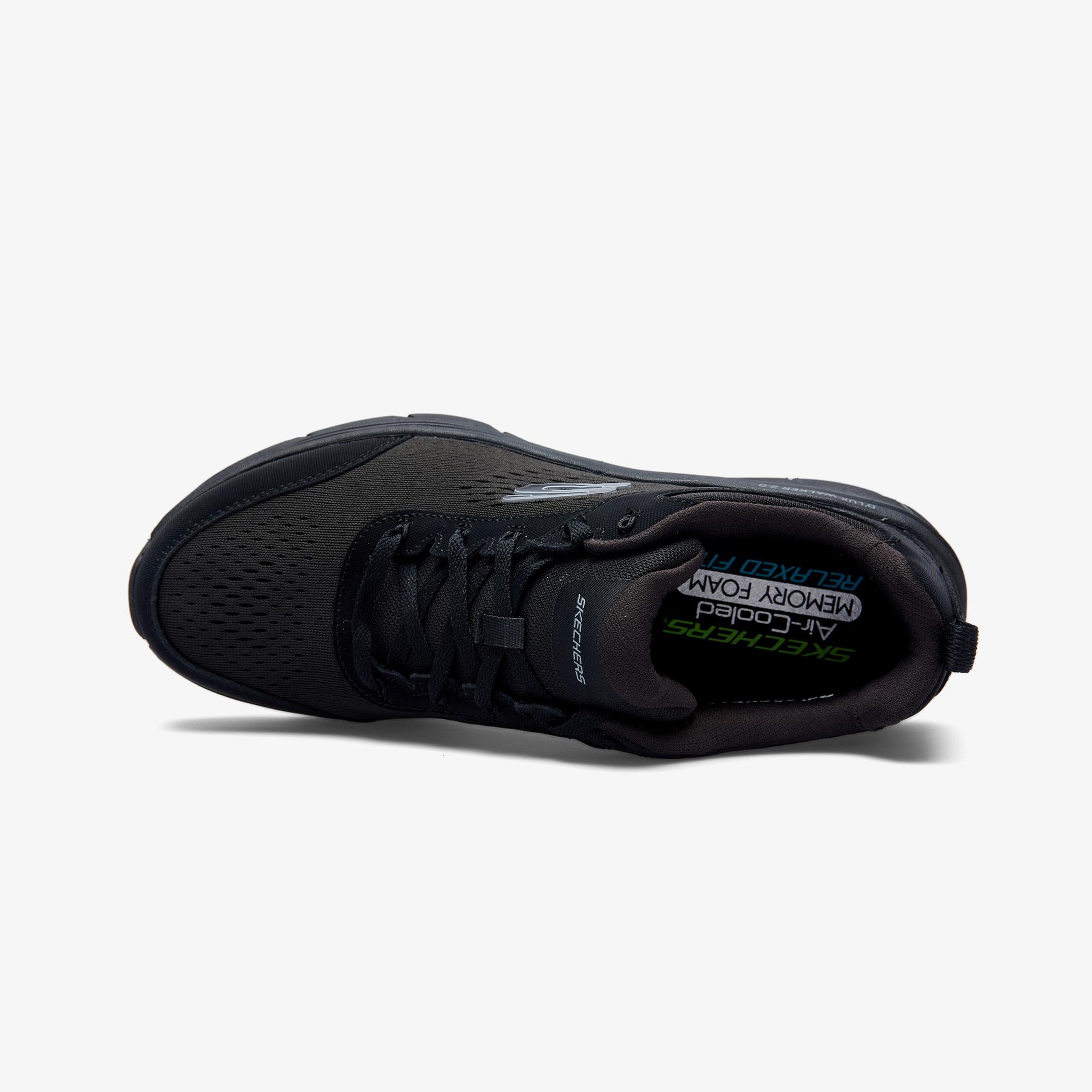 Skechers D'Lux Walker 2.0 Durven Erkek Siyah Yürüyüş Ayakkabısı