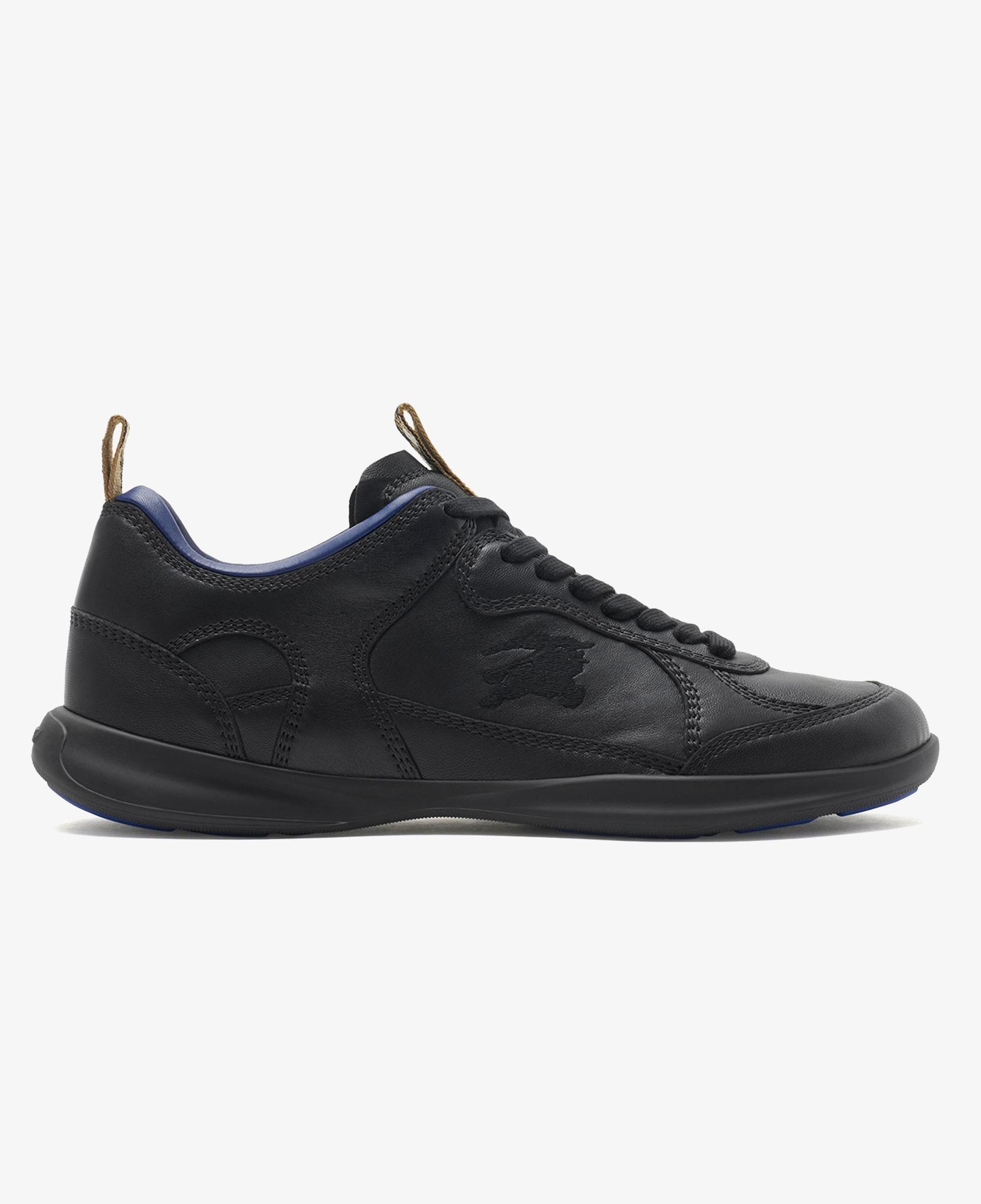 Burberry Matrix Leather Matrix Erkek Siyah Sneaker