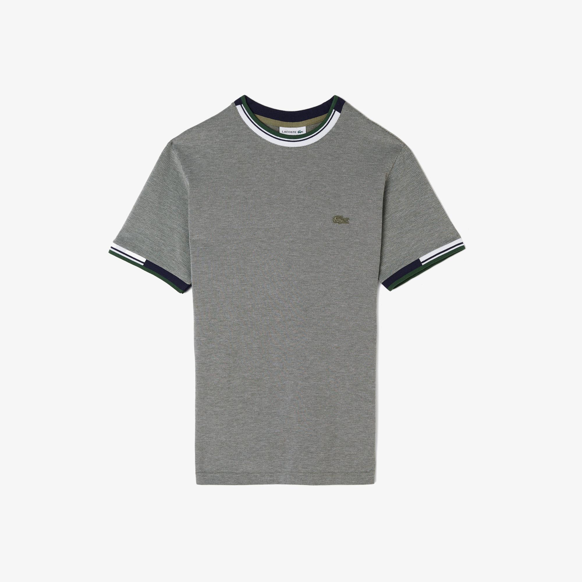 Erkek Regular Fit Bisiklet Yaka Gri T-Shirt