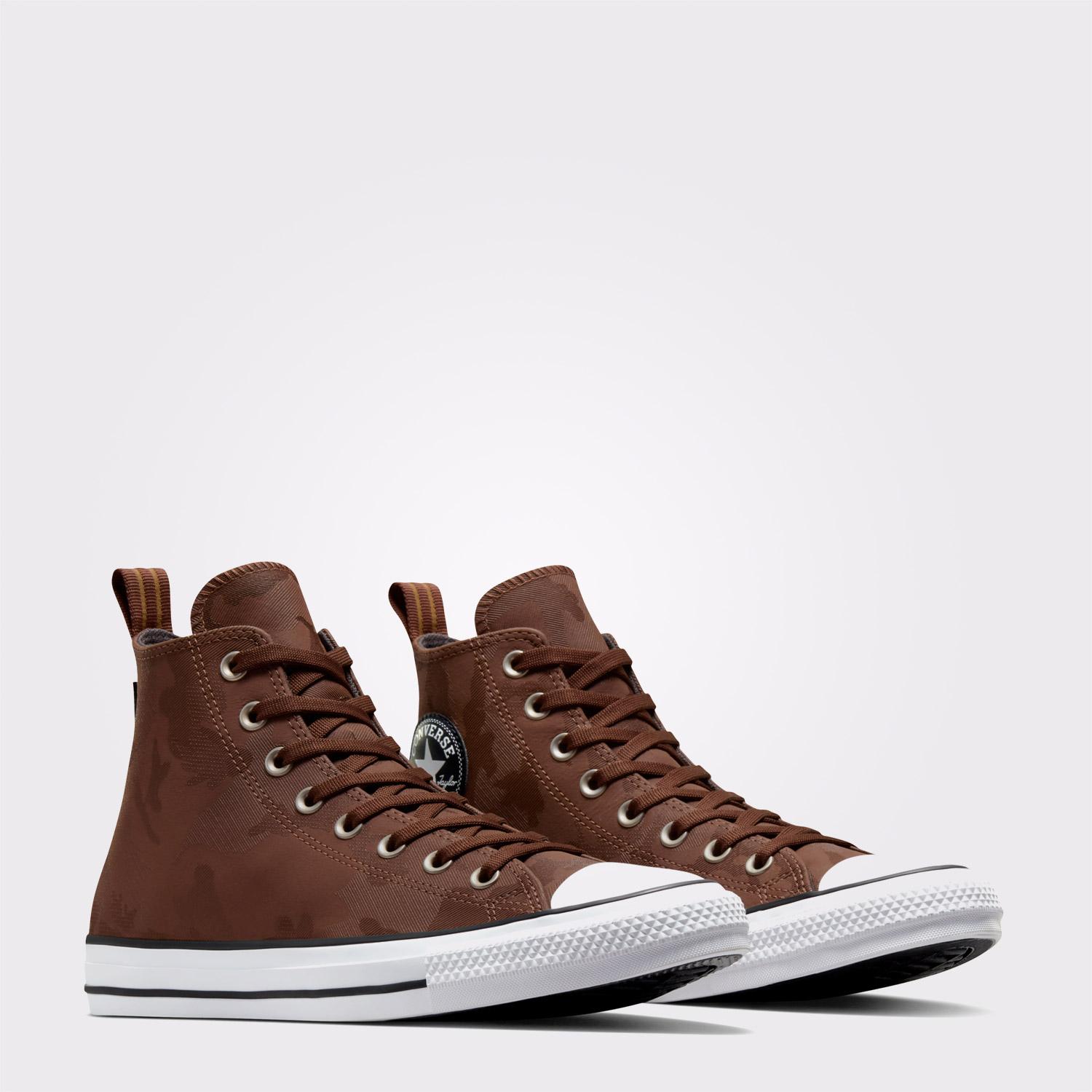 Converse Chuck Taylor All Star Unisex Kahverengi Deri Bot