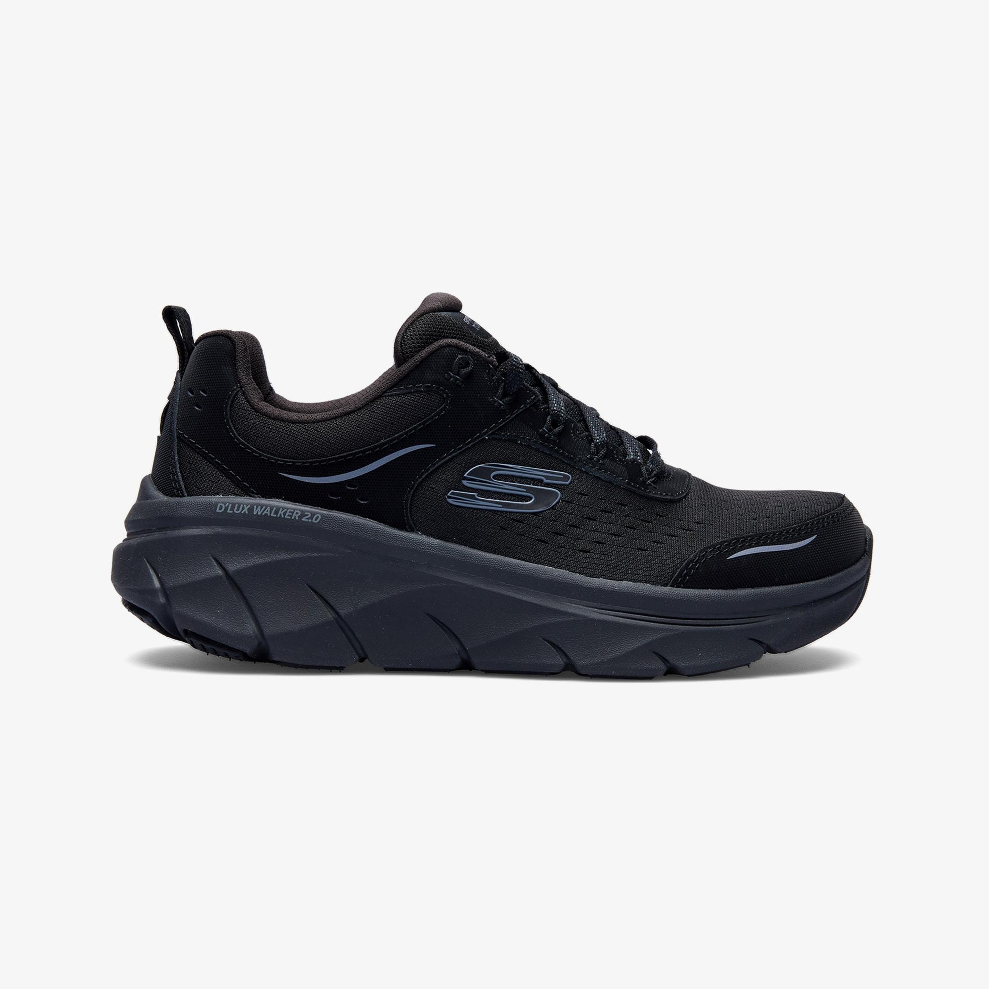 Skechers D'Lux Walker 2.0-Daisy Doll Kadın Siyah Yürüyüş Ayakkabısı