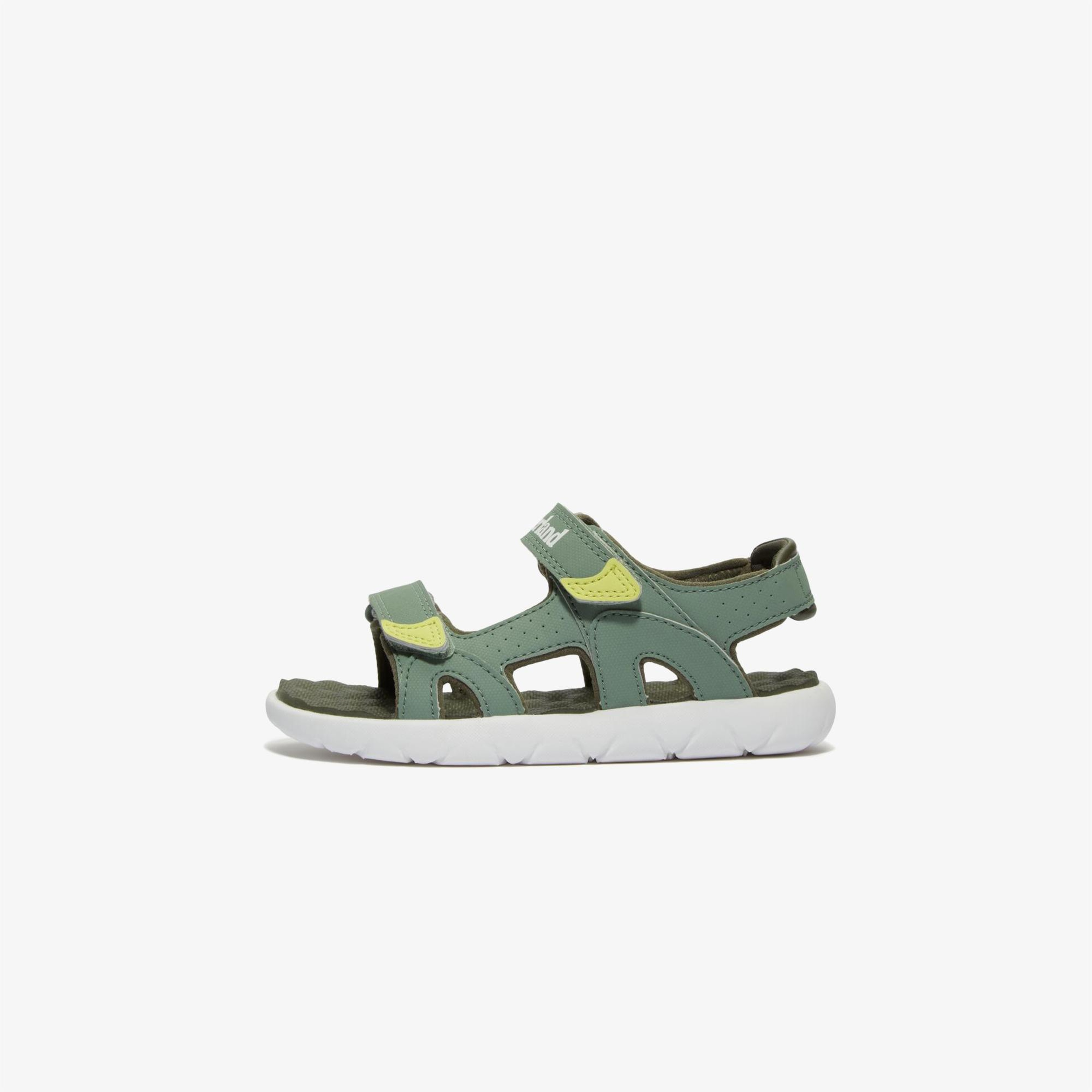 Timberland Perkins Row Backstrap Çocuk Haki Sandalet