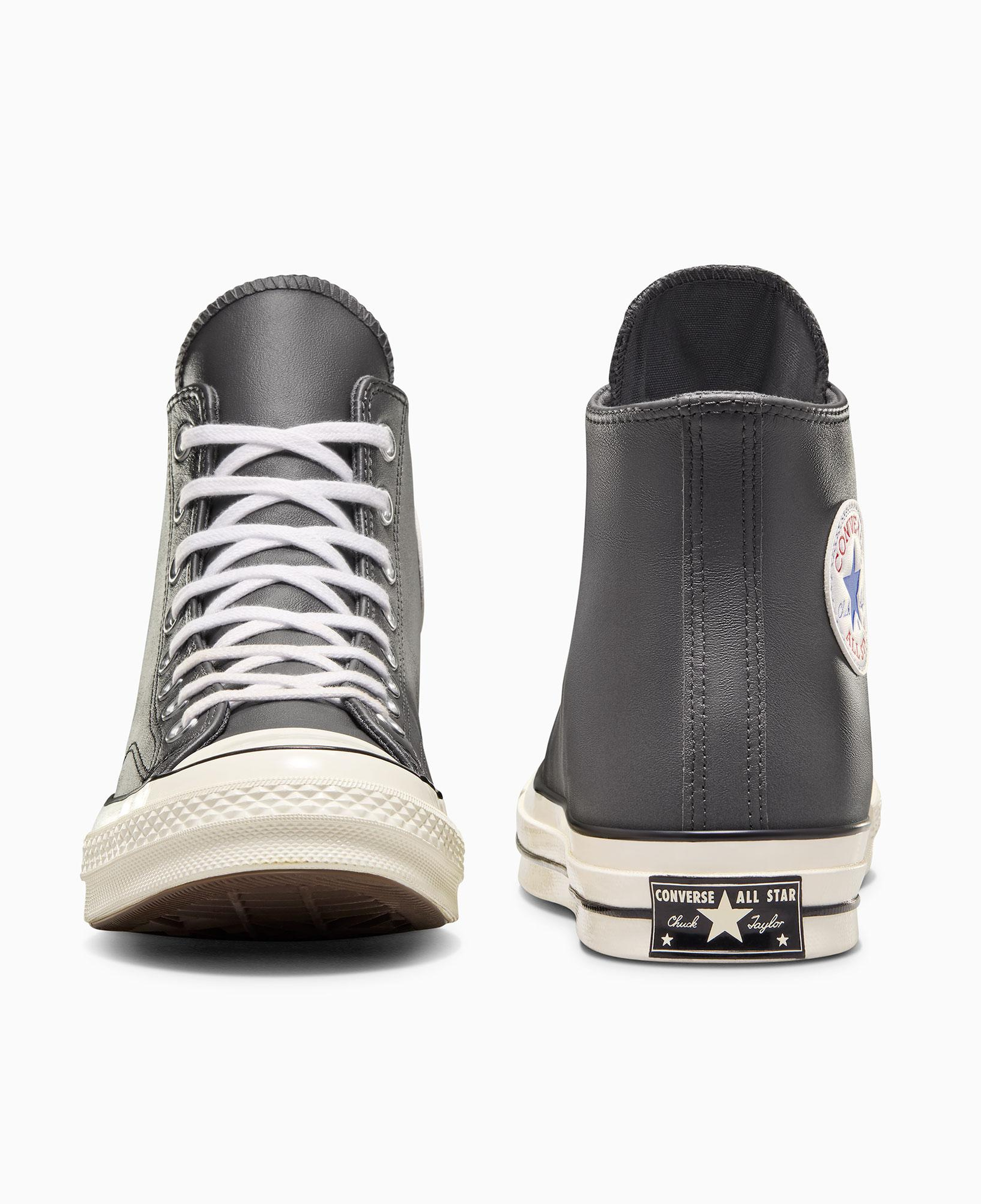 Converse Chuck 70 Unisex Gri Deri Sneaker