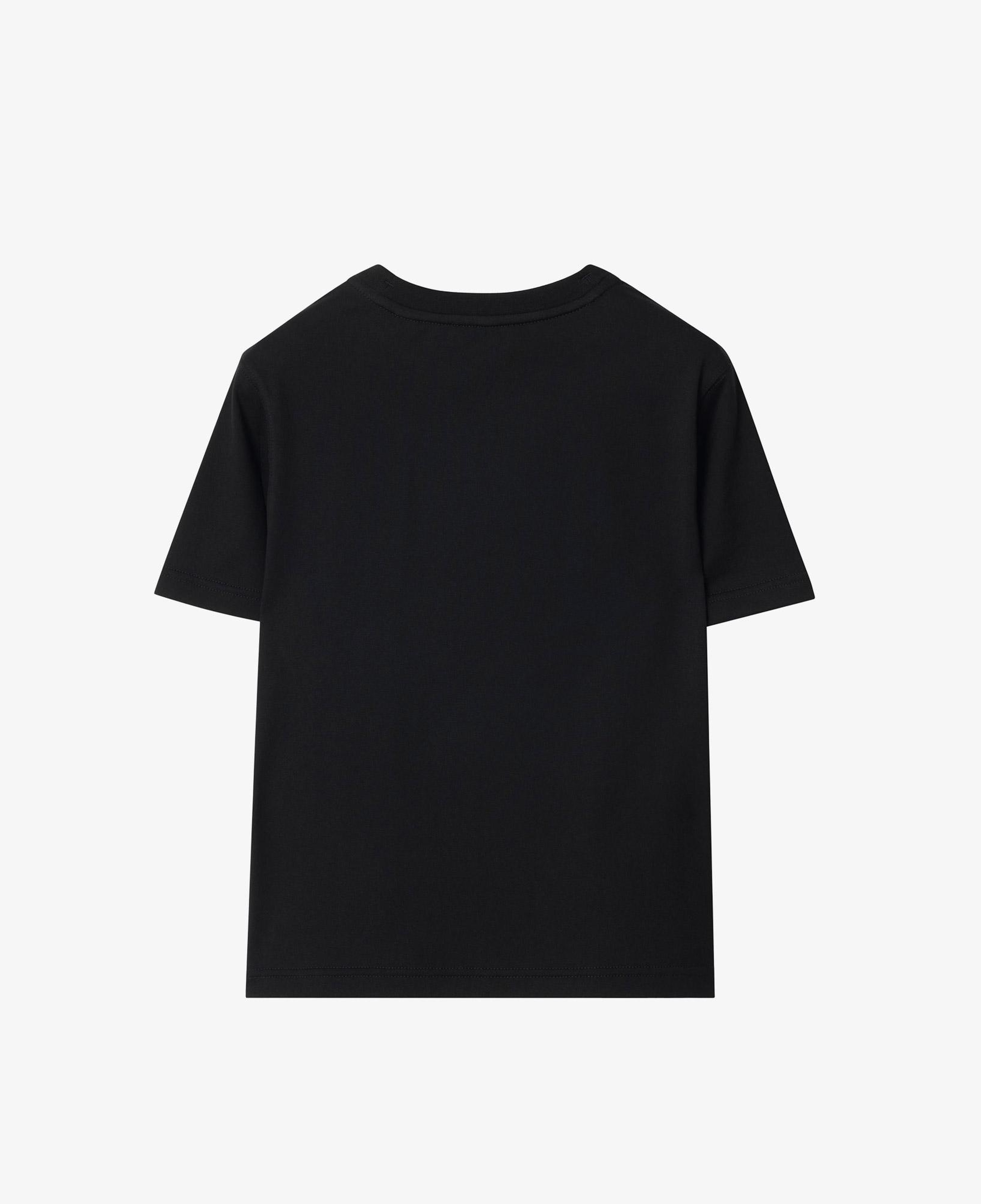 Burberry Cedar Knıght Çocuk Siyah T-Shirt