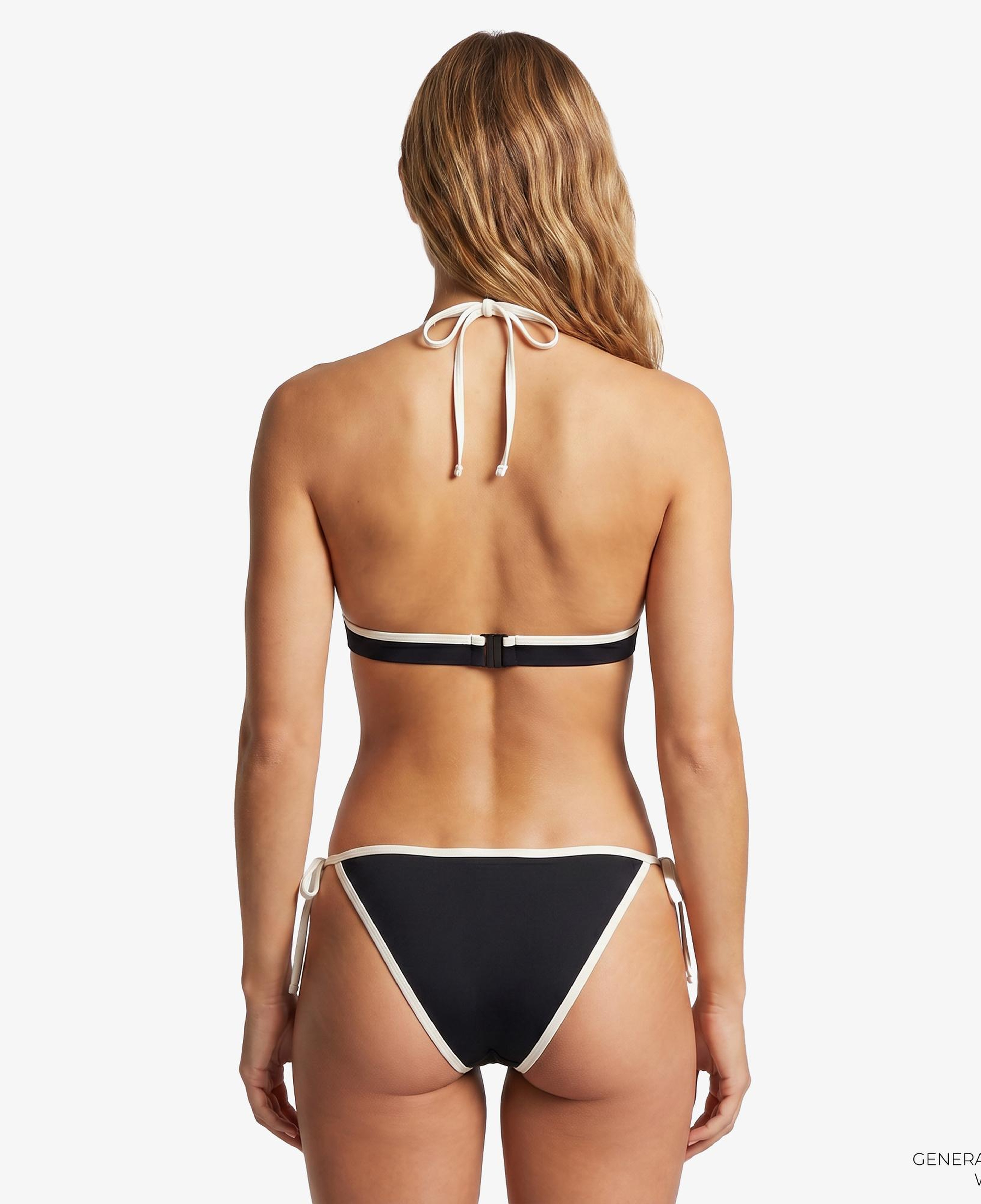 Calvin Klein Triangle Kadın Siyah Bikini Üstü