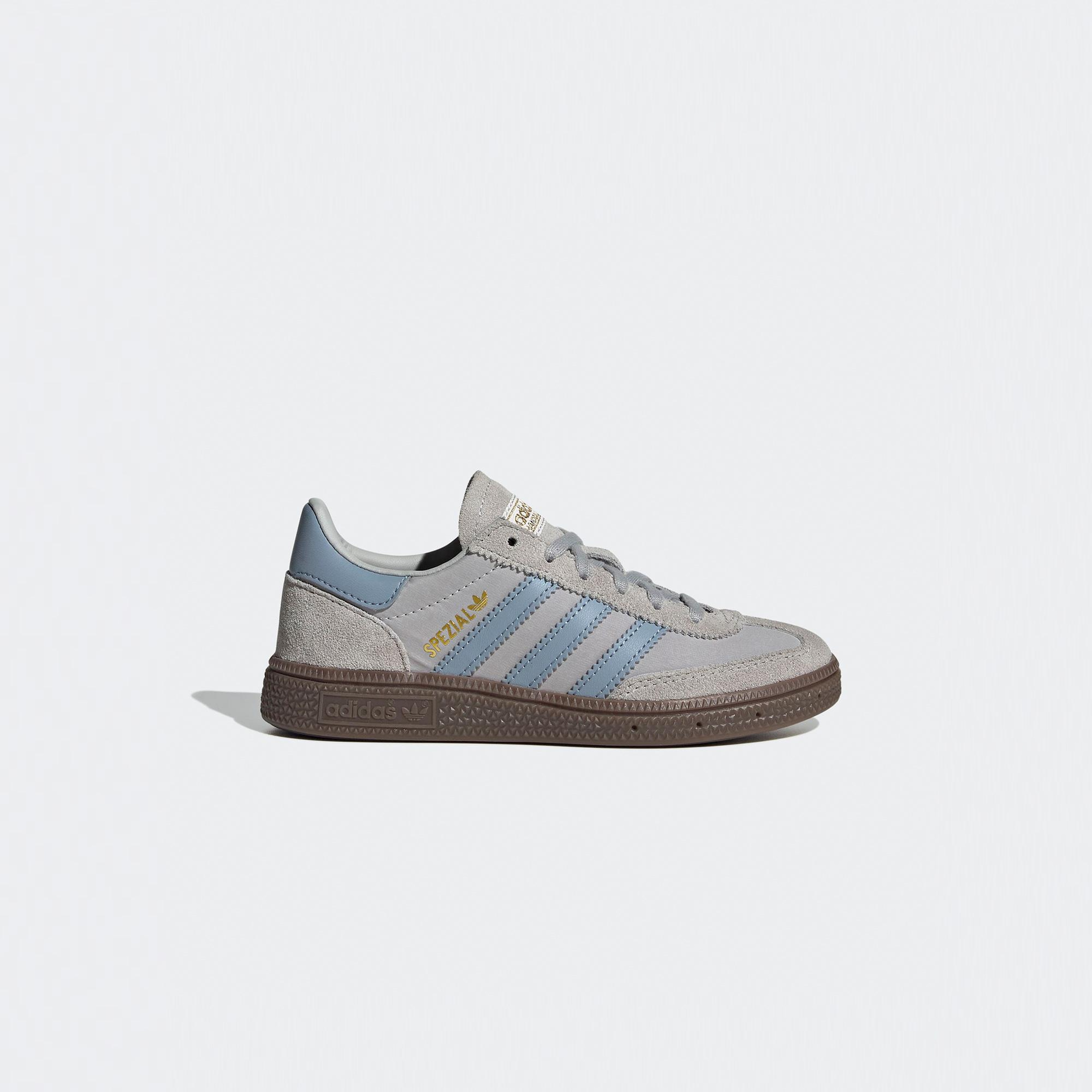 adidas Handball Spezial Comfort Closure Gri Çocuk Ayakkabısı